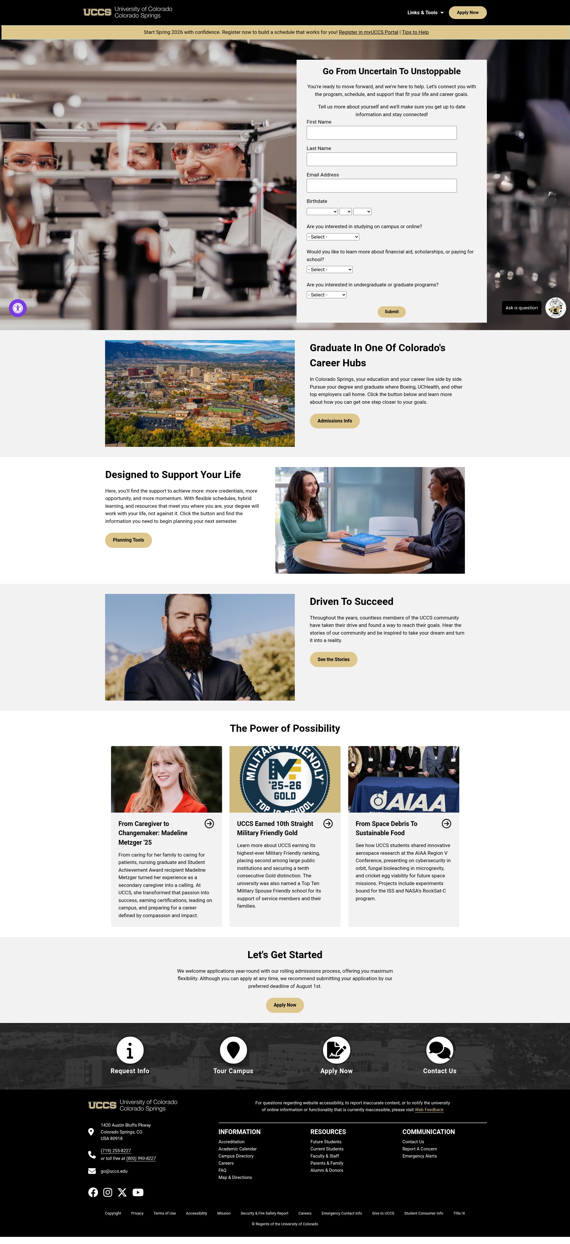 Landing Page