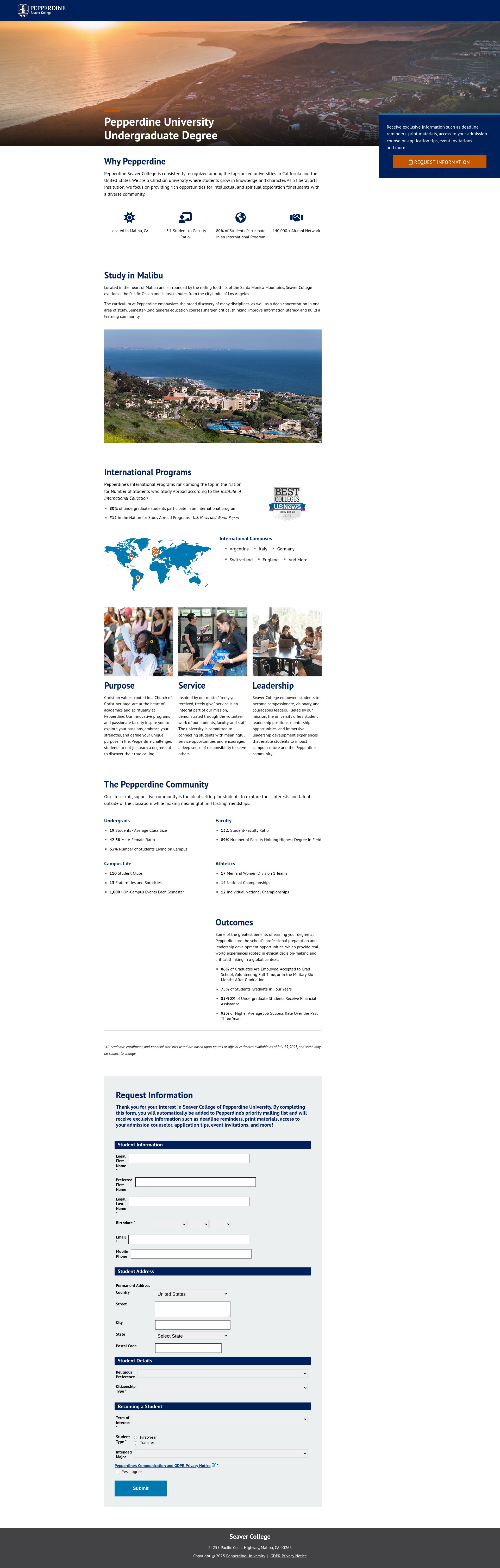 Landing Page