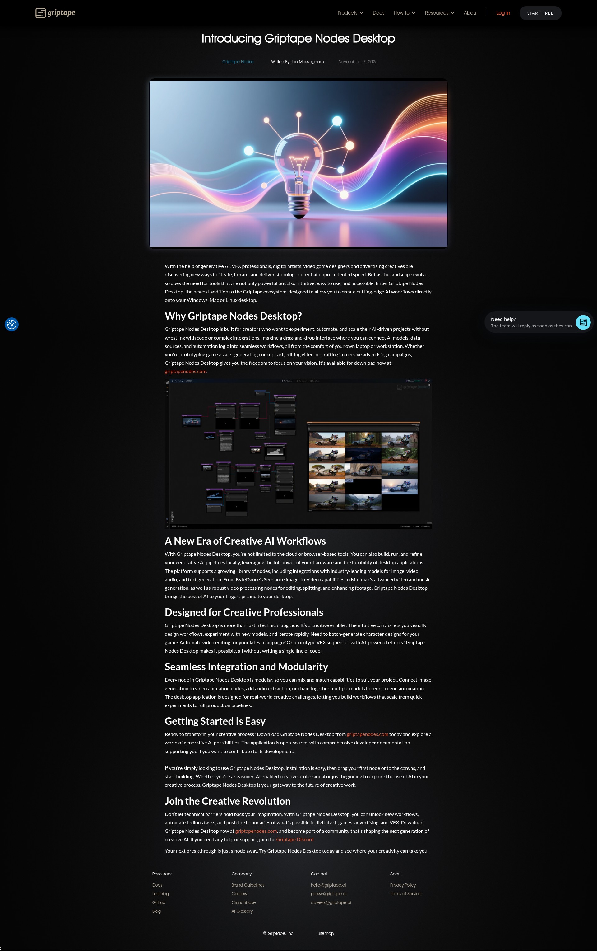 Landing Page