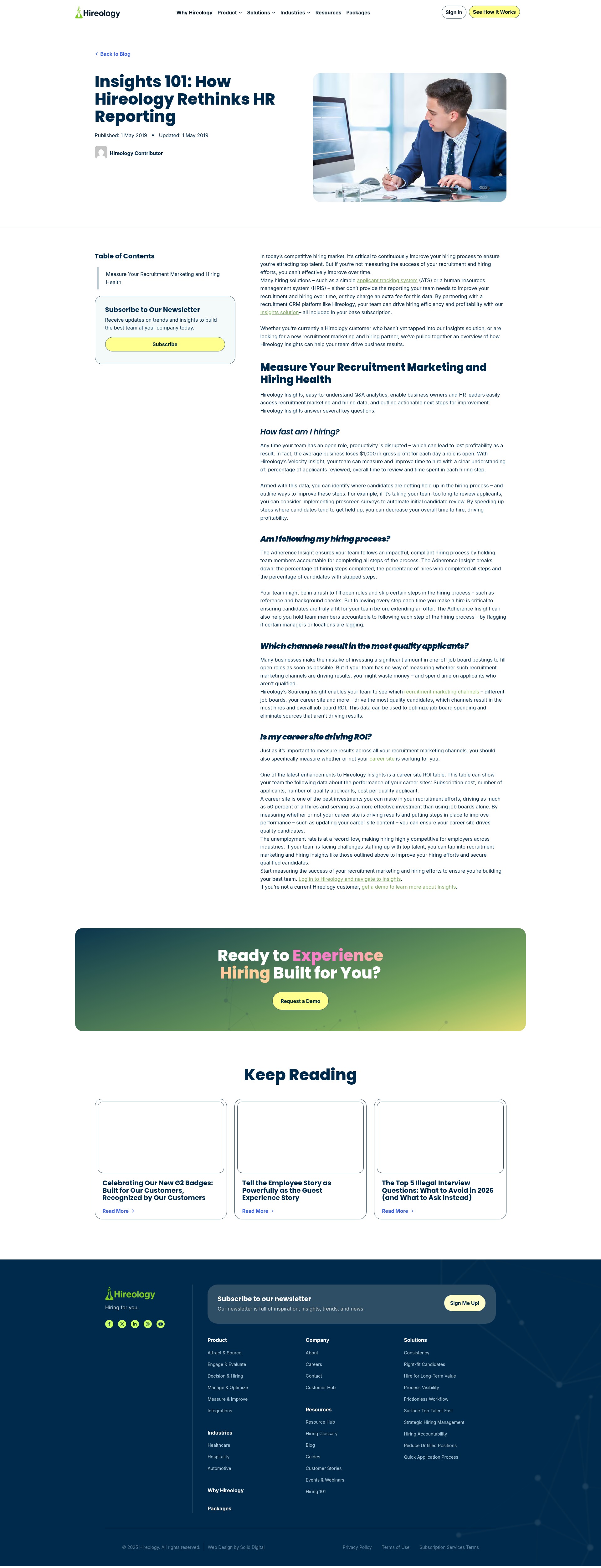 Landing Page
