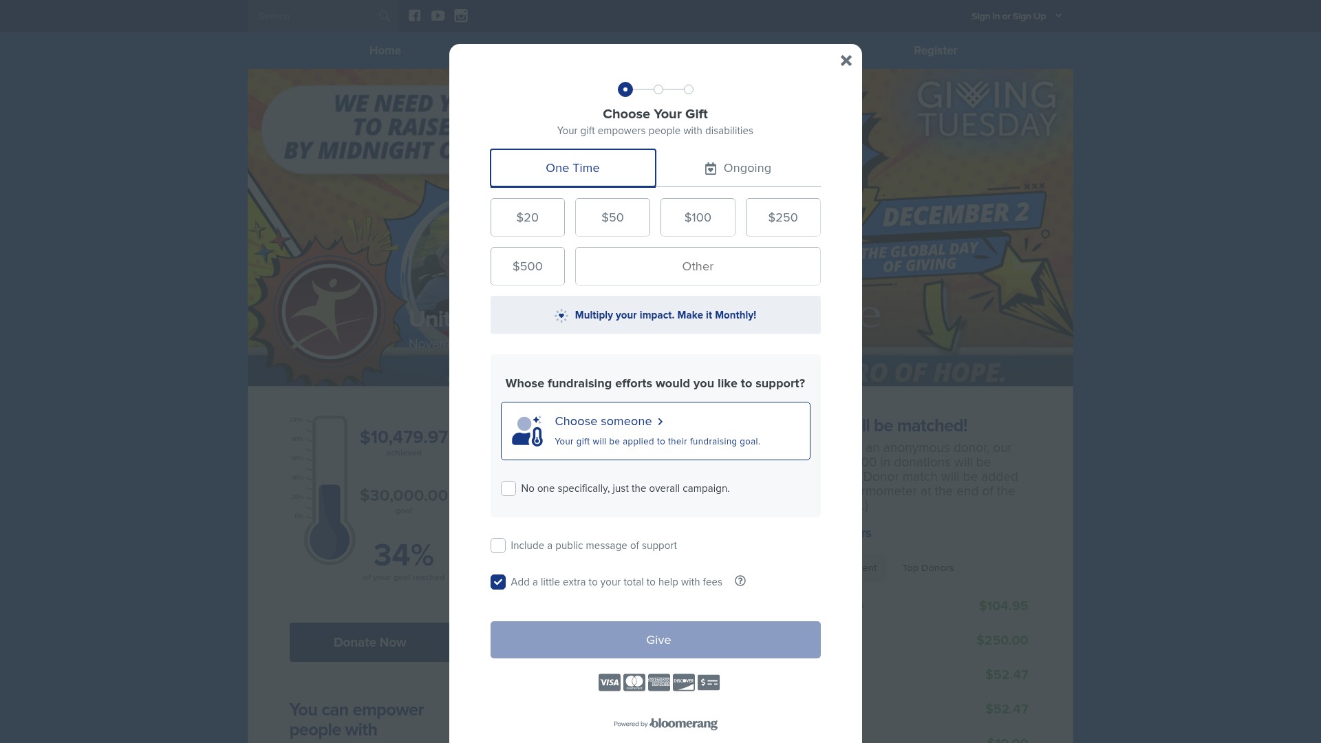 Landing Page