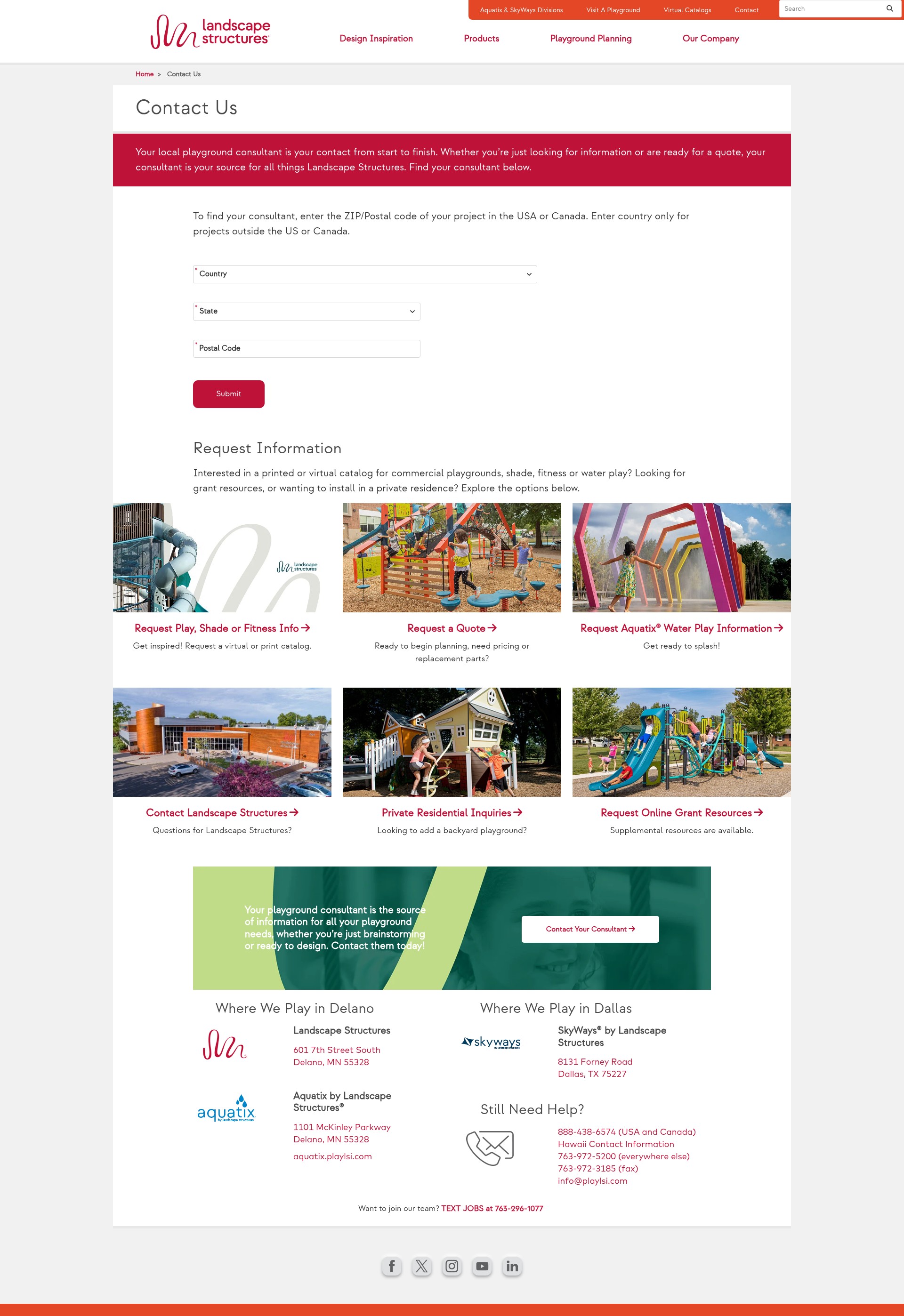 Landing Page