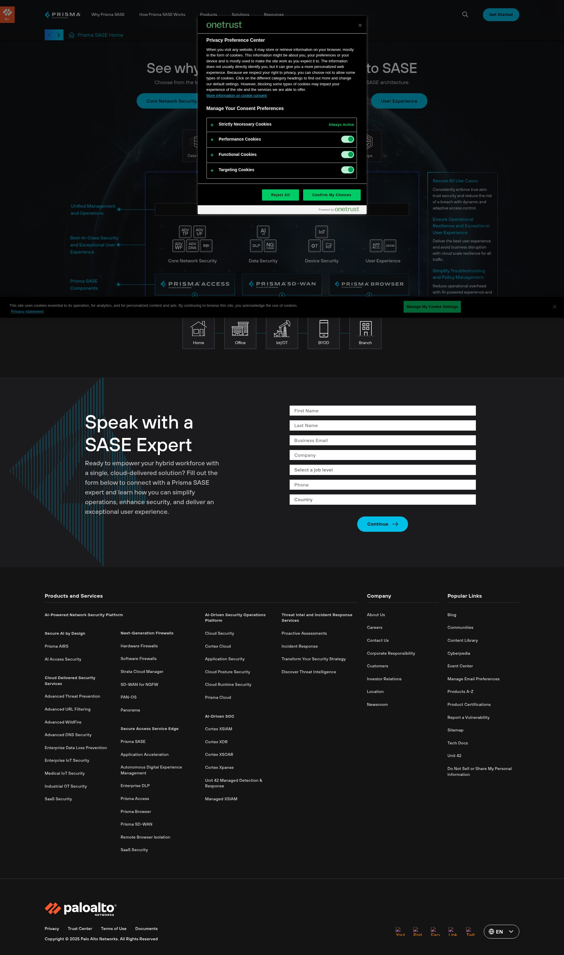 Landing Page