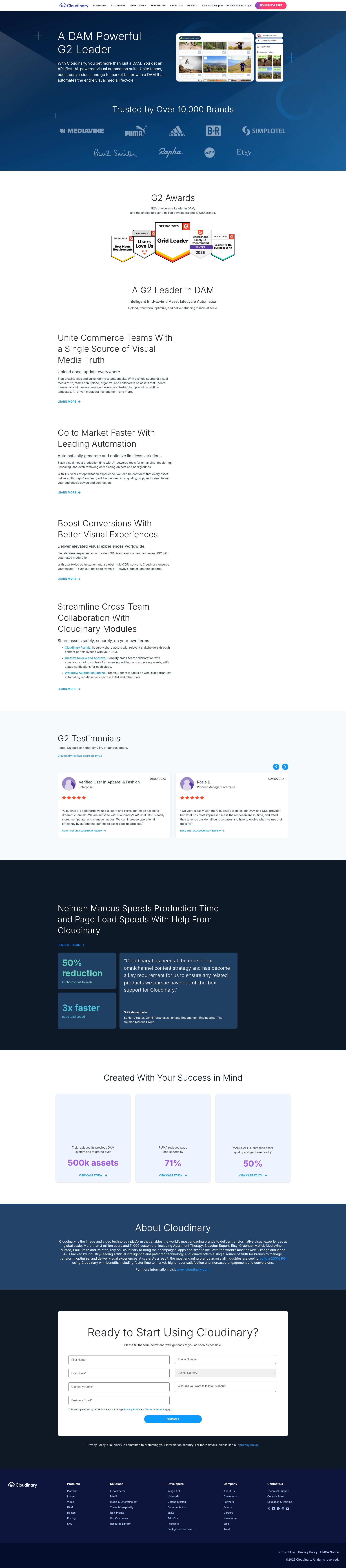 Landing Page