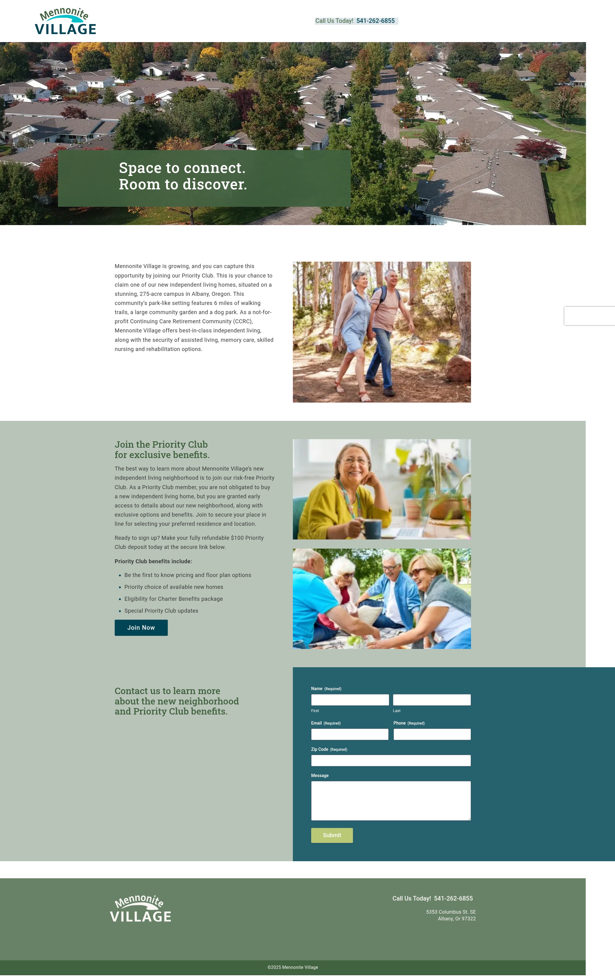 Landing Page