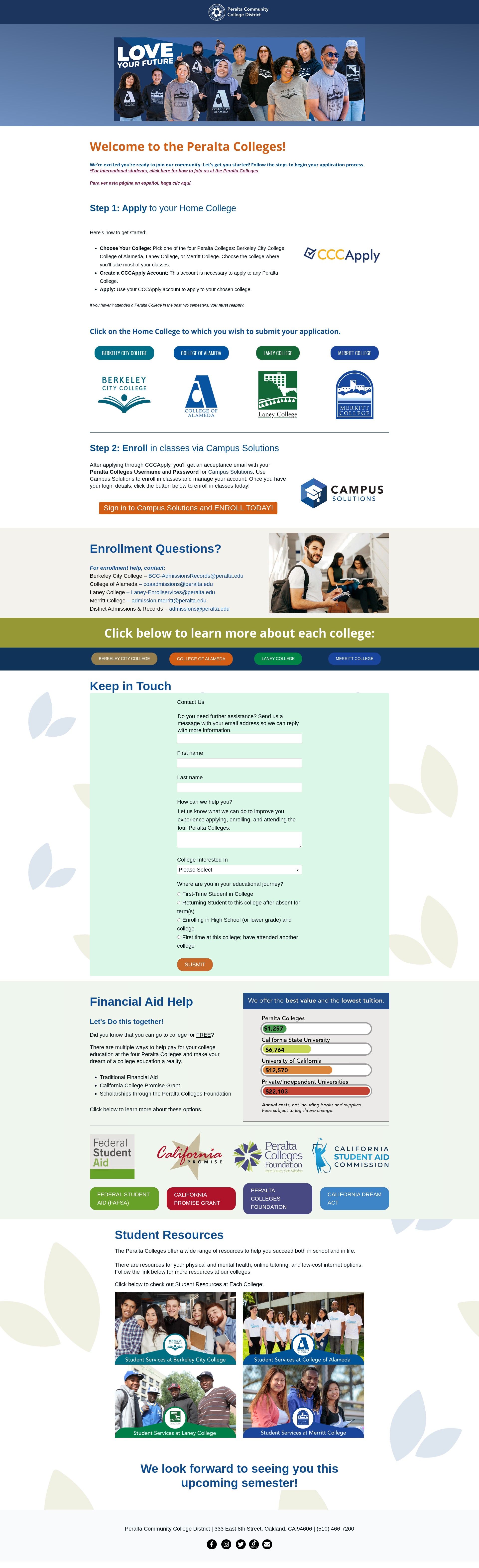 Landing Page