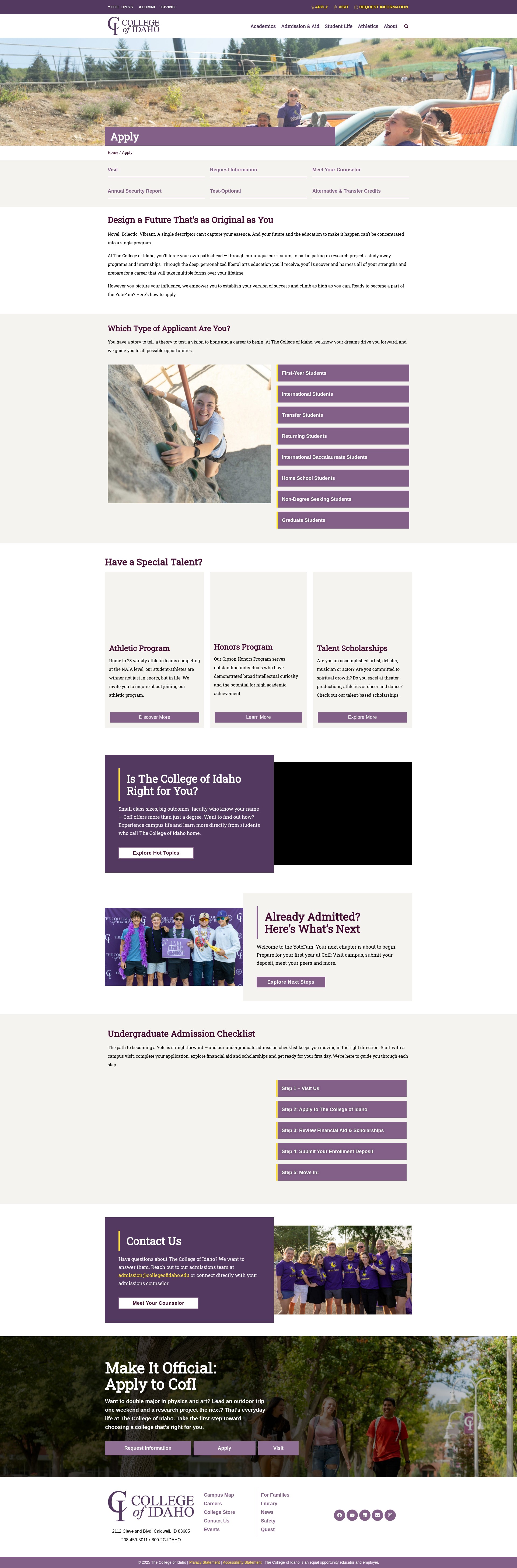 Landing Page