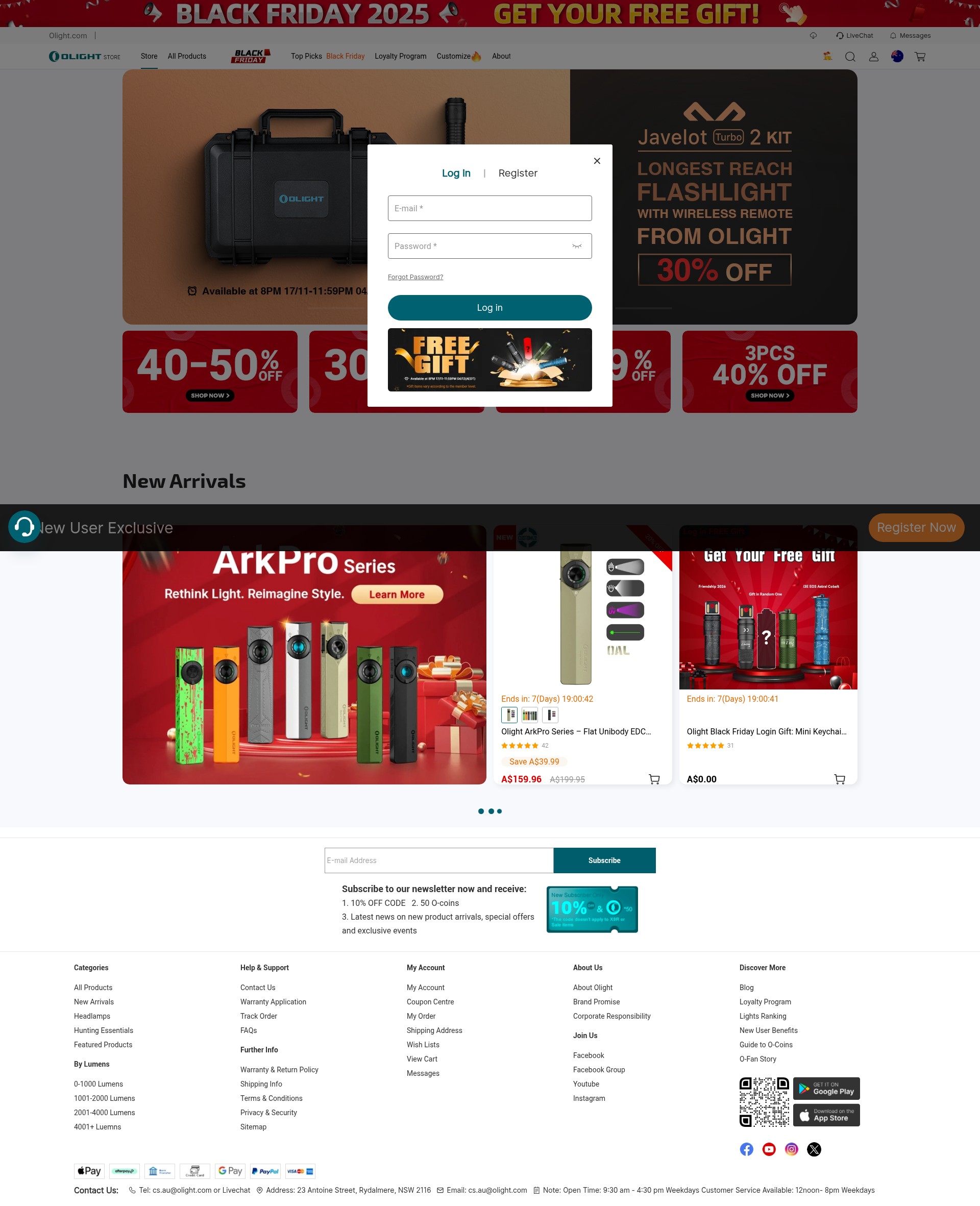 Landing Page