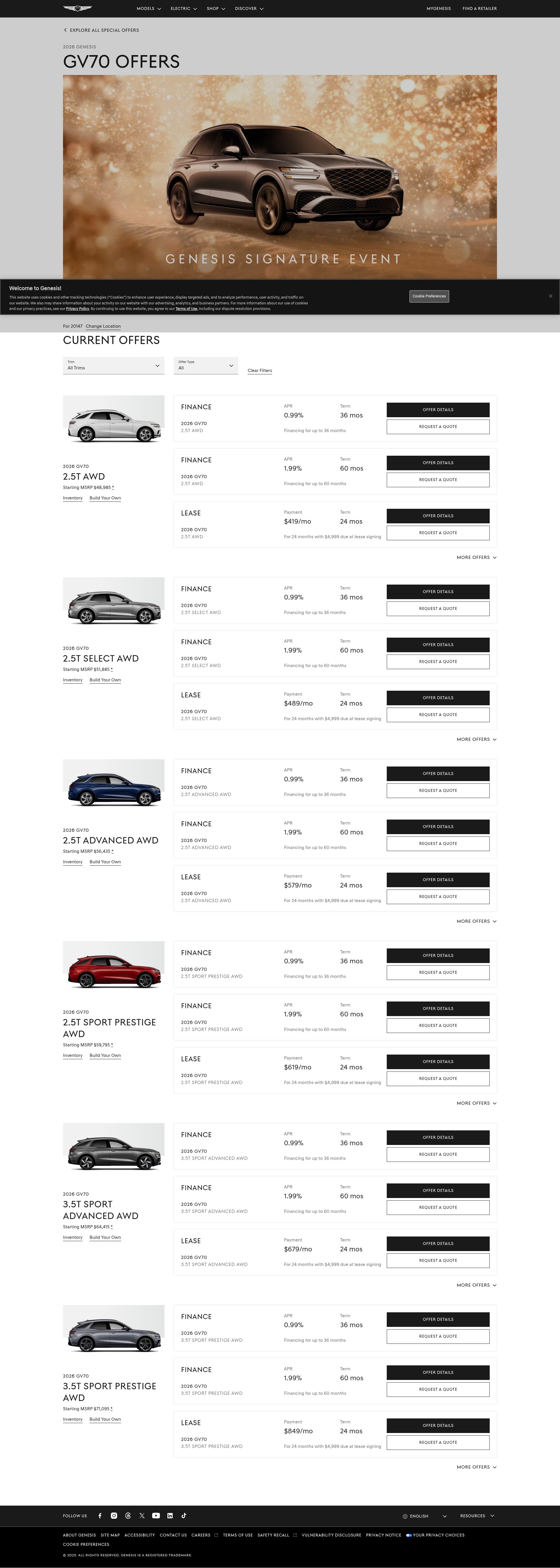 Landing Page