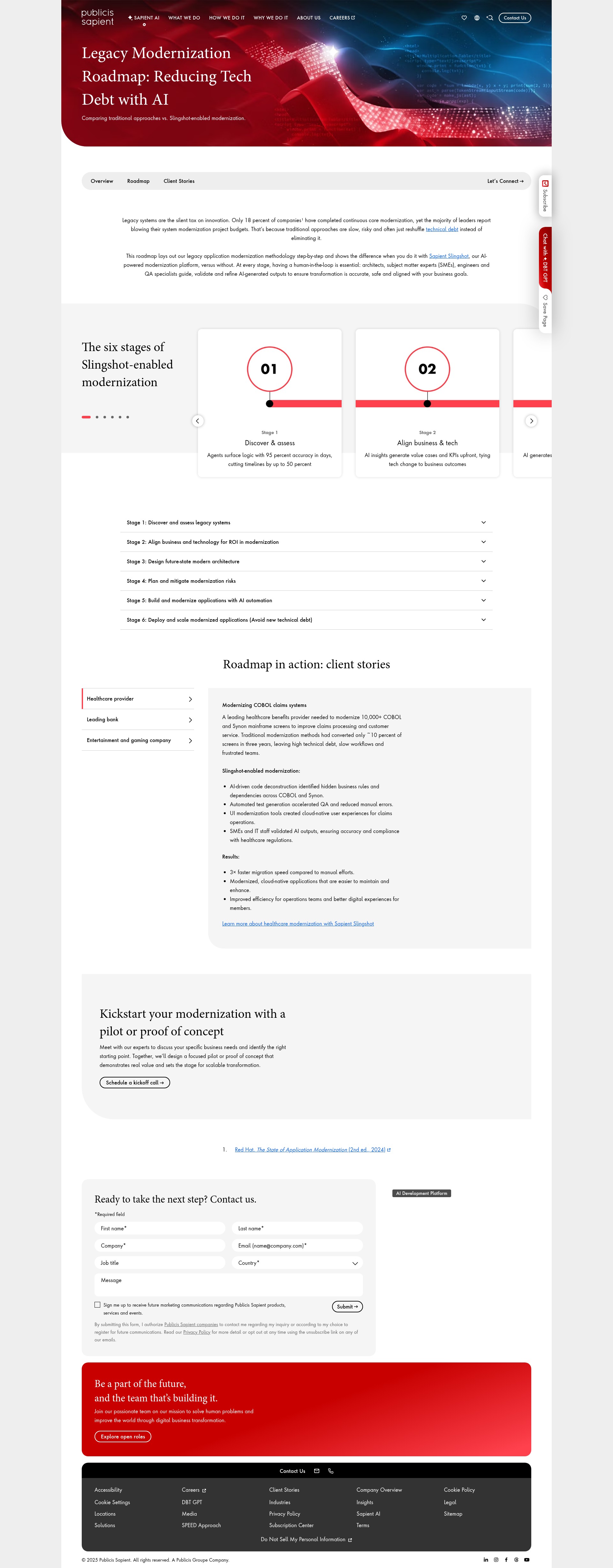 Landing Page