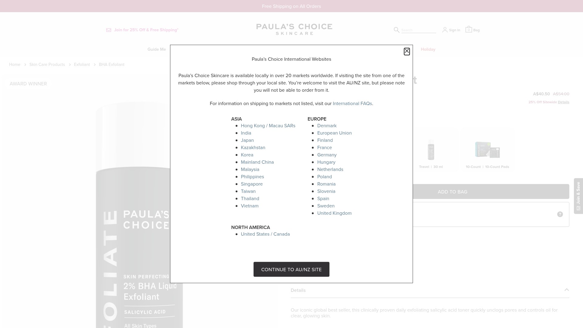 Landing Page