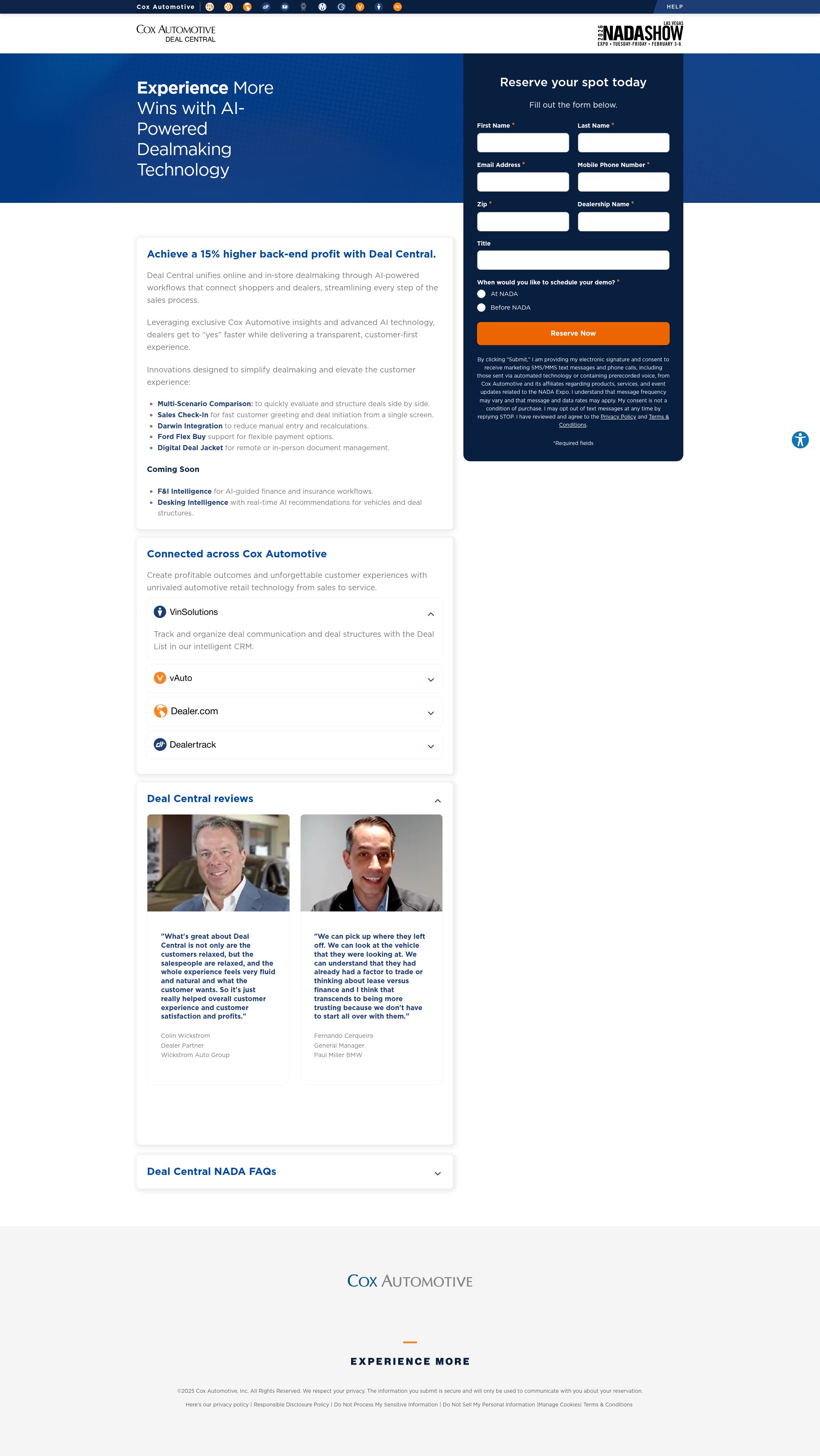 Landing Page