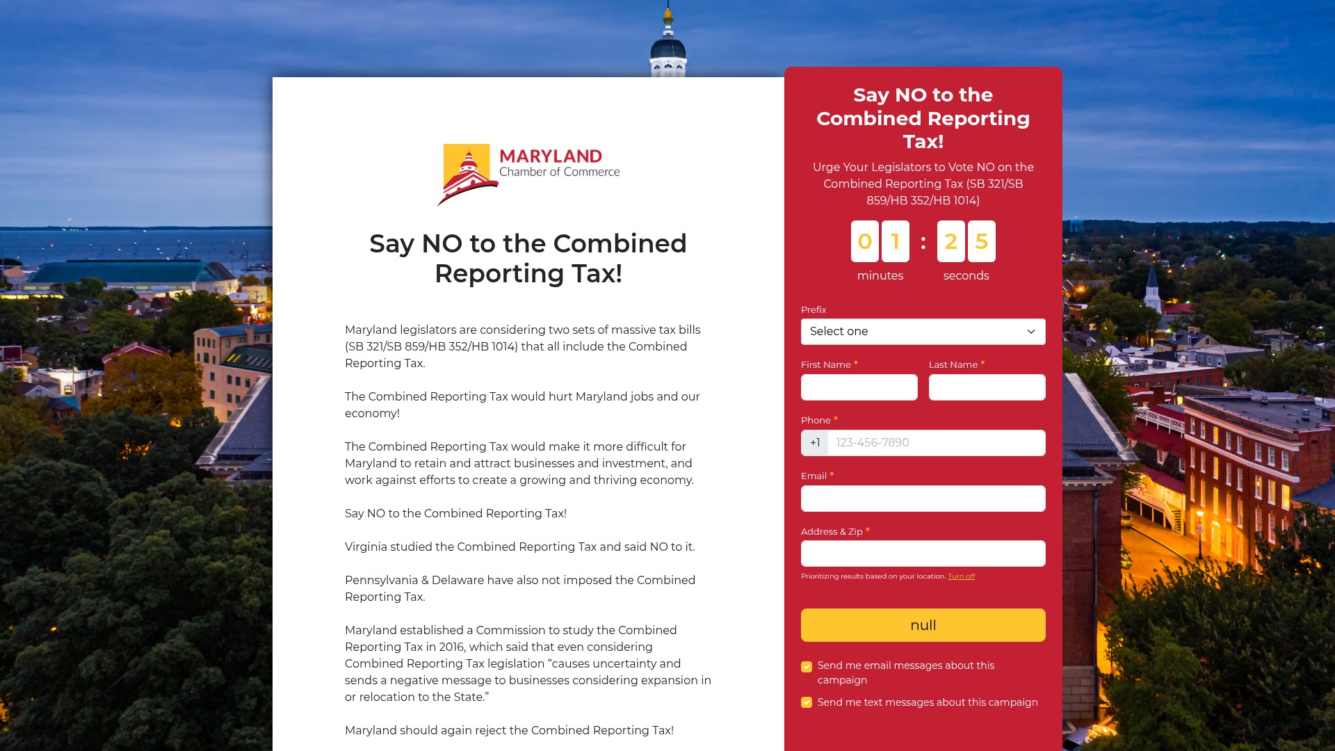 Landing Page