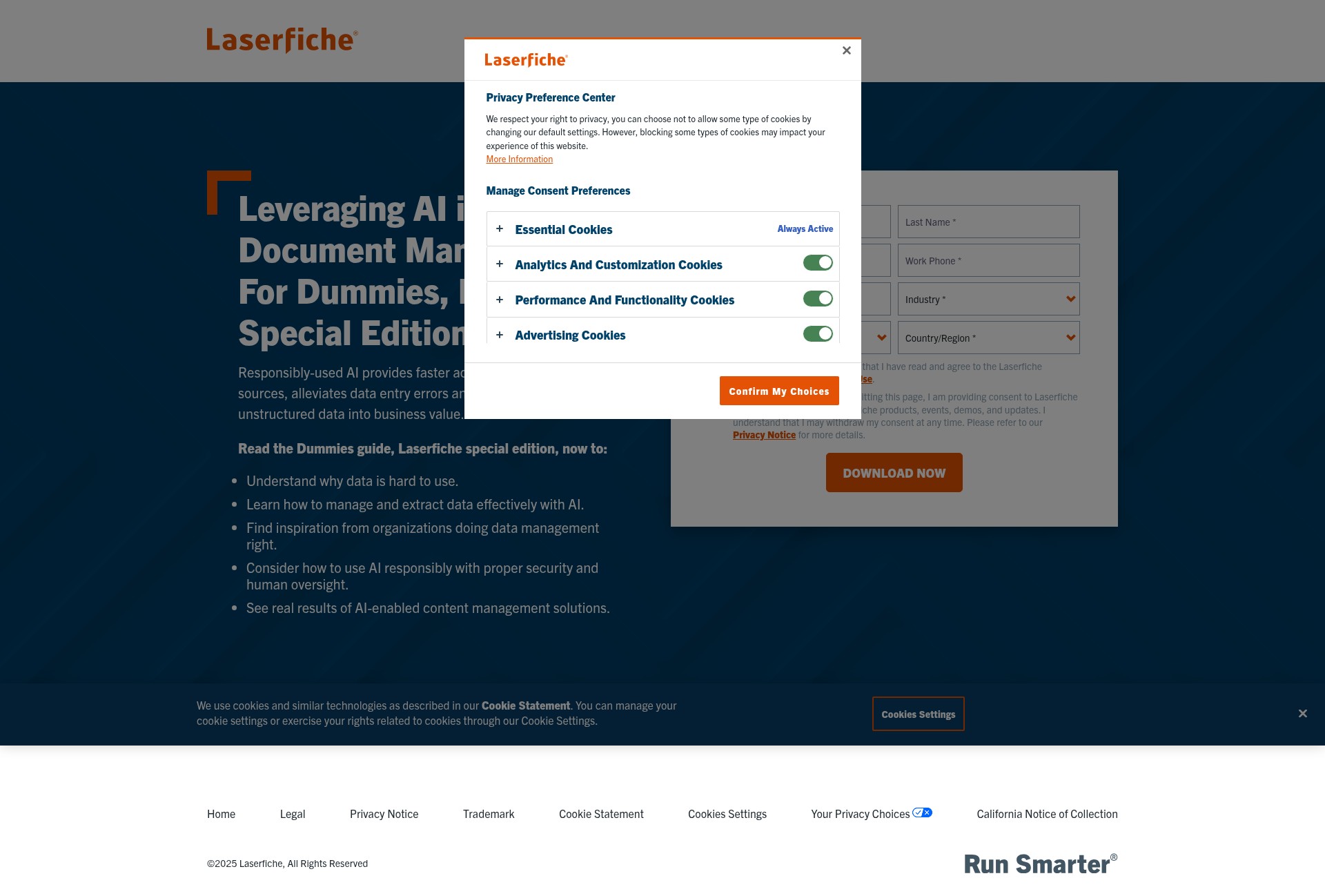 Landing Page