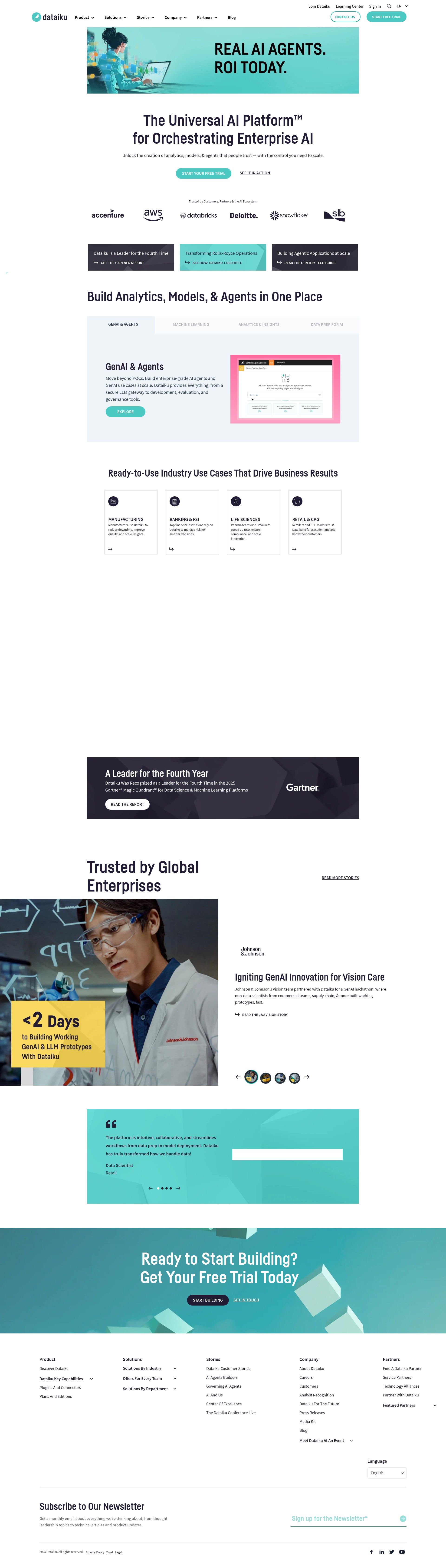 Landing Page