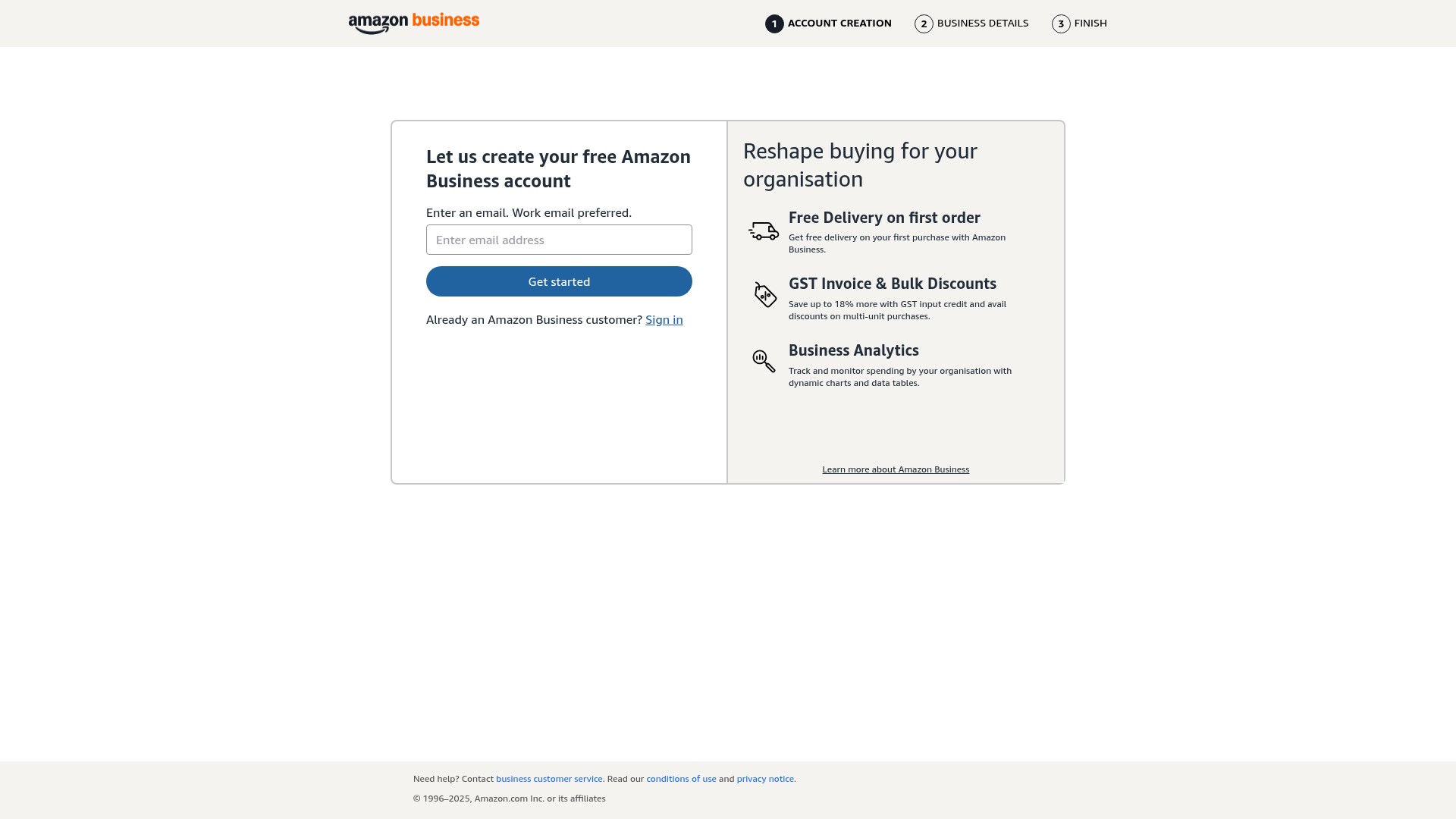 Landing Page
