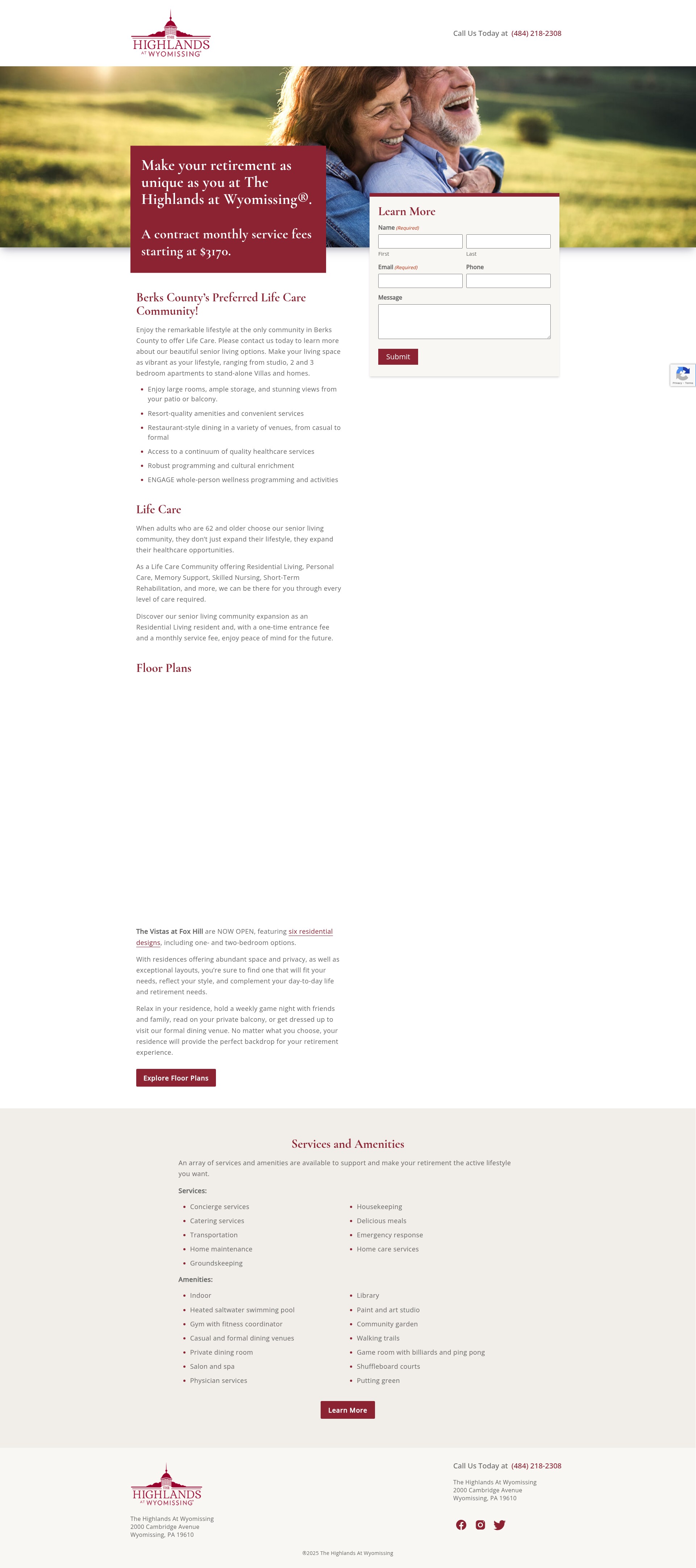 Landing Page