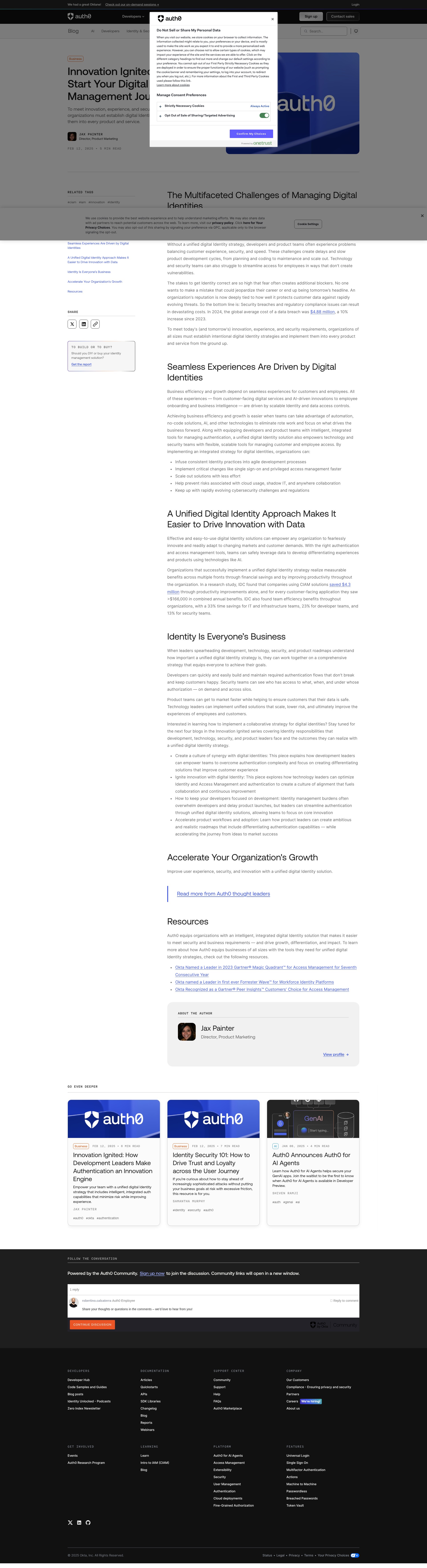 Landing Page