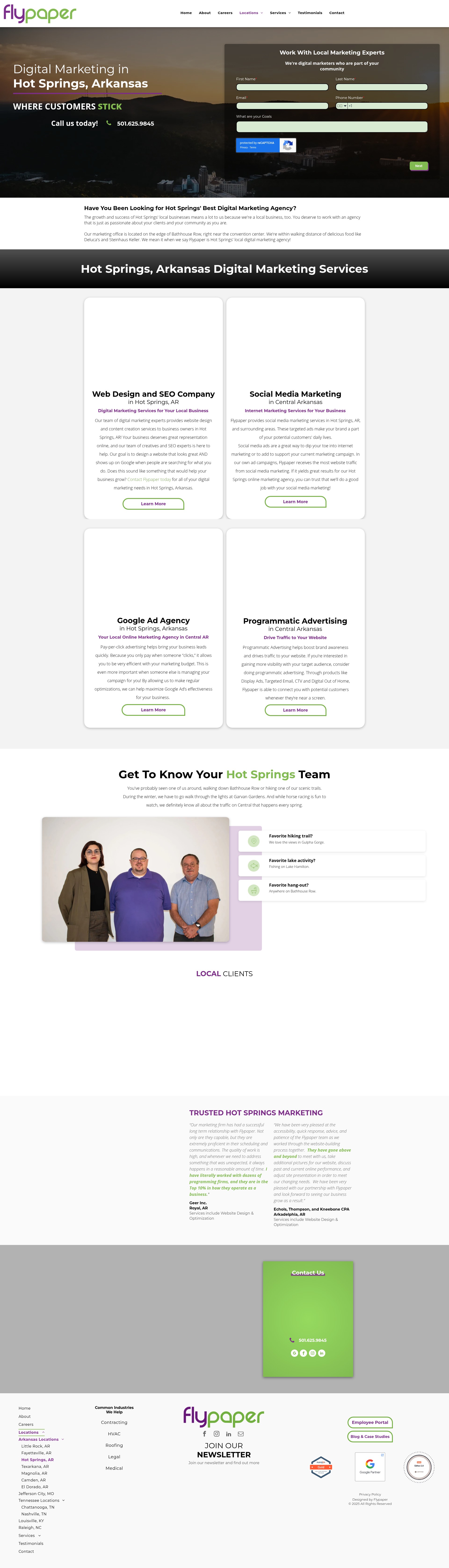 Landing Page
