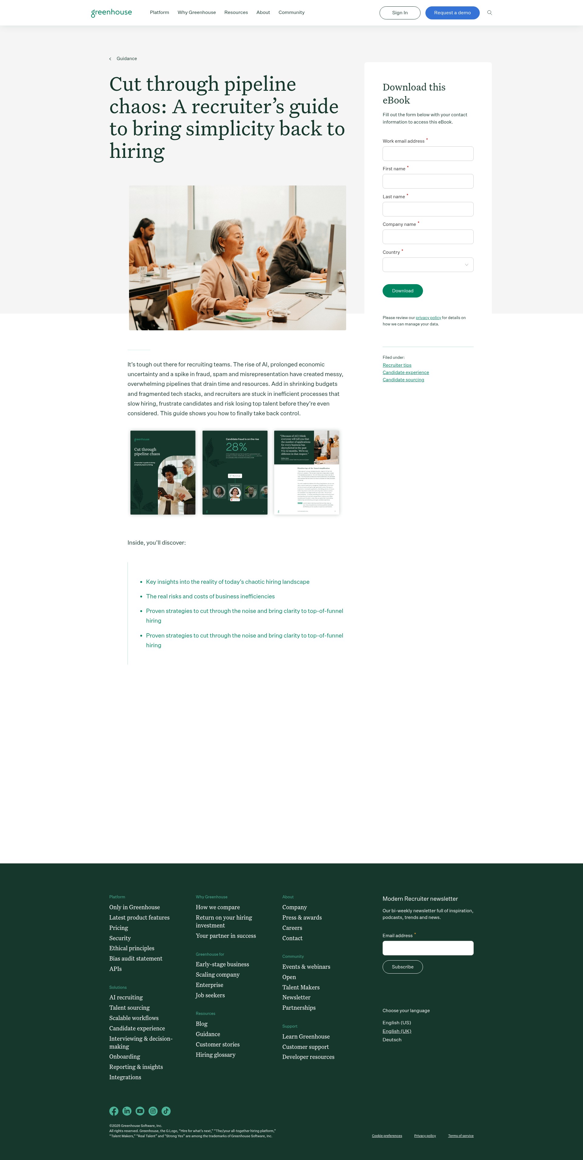 Landing Page