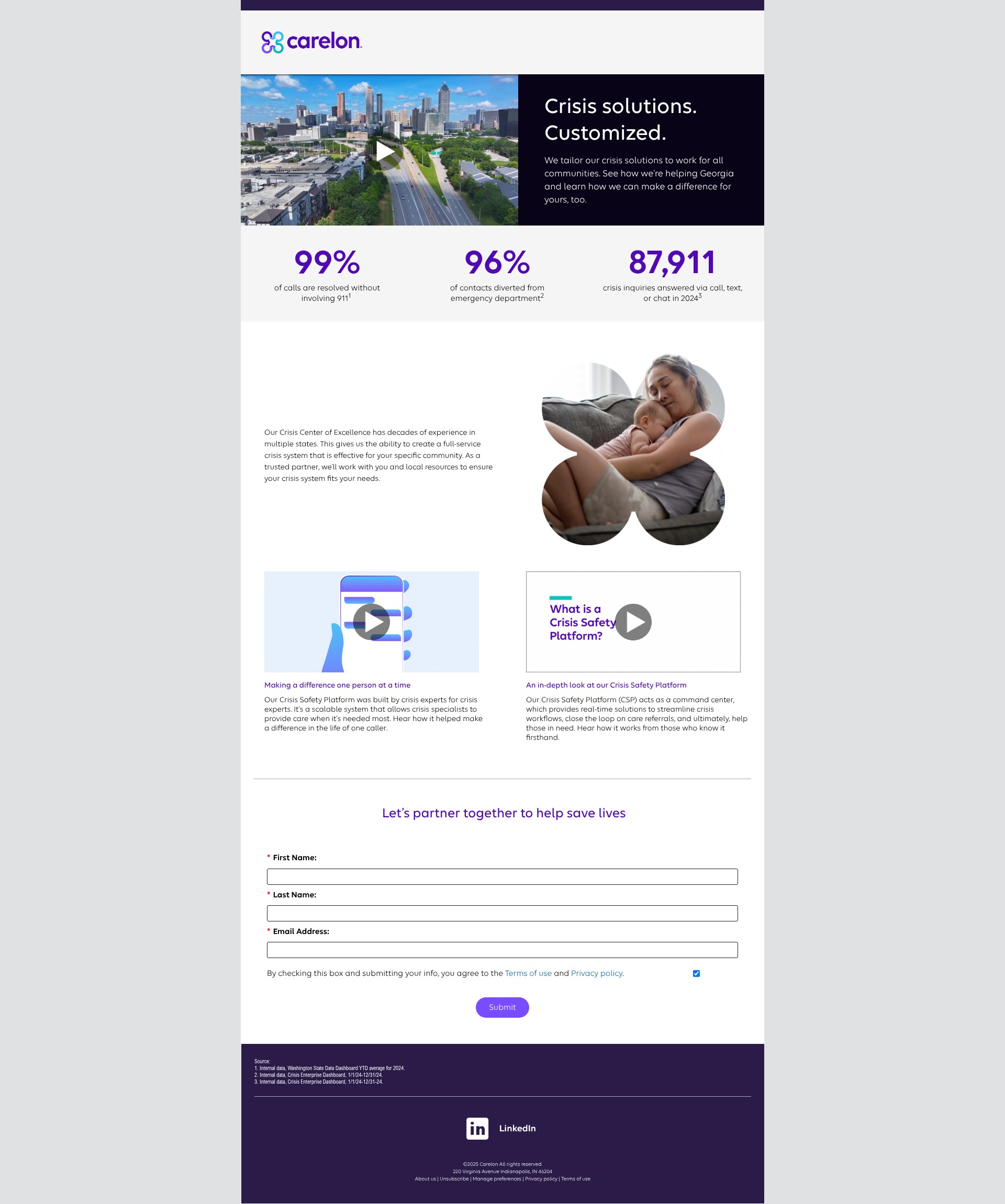 Landing Page