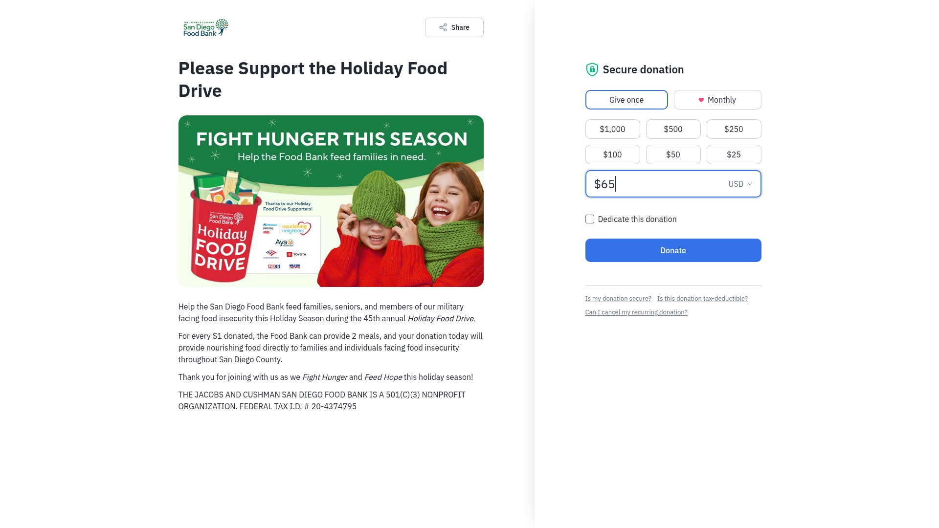 Landing Page