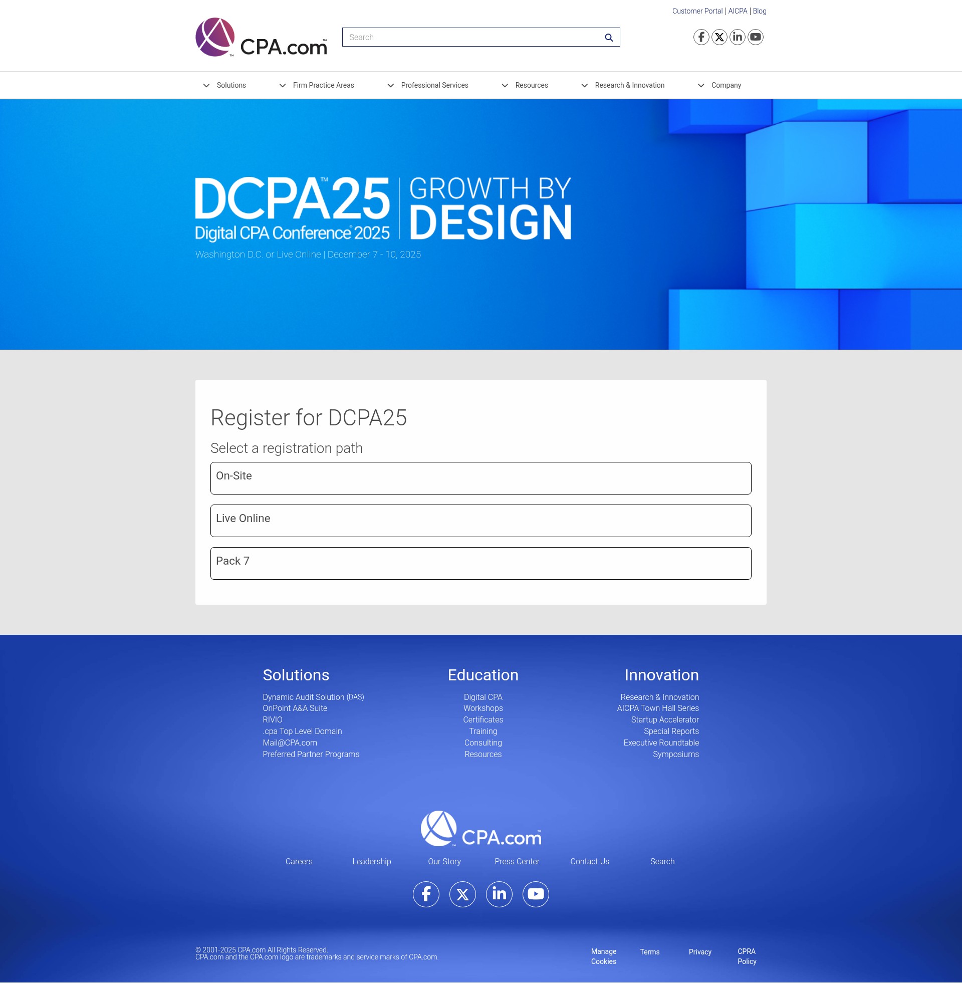 Landing Page