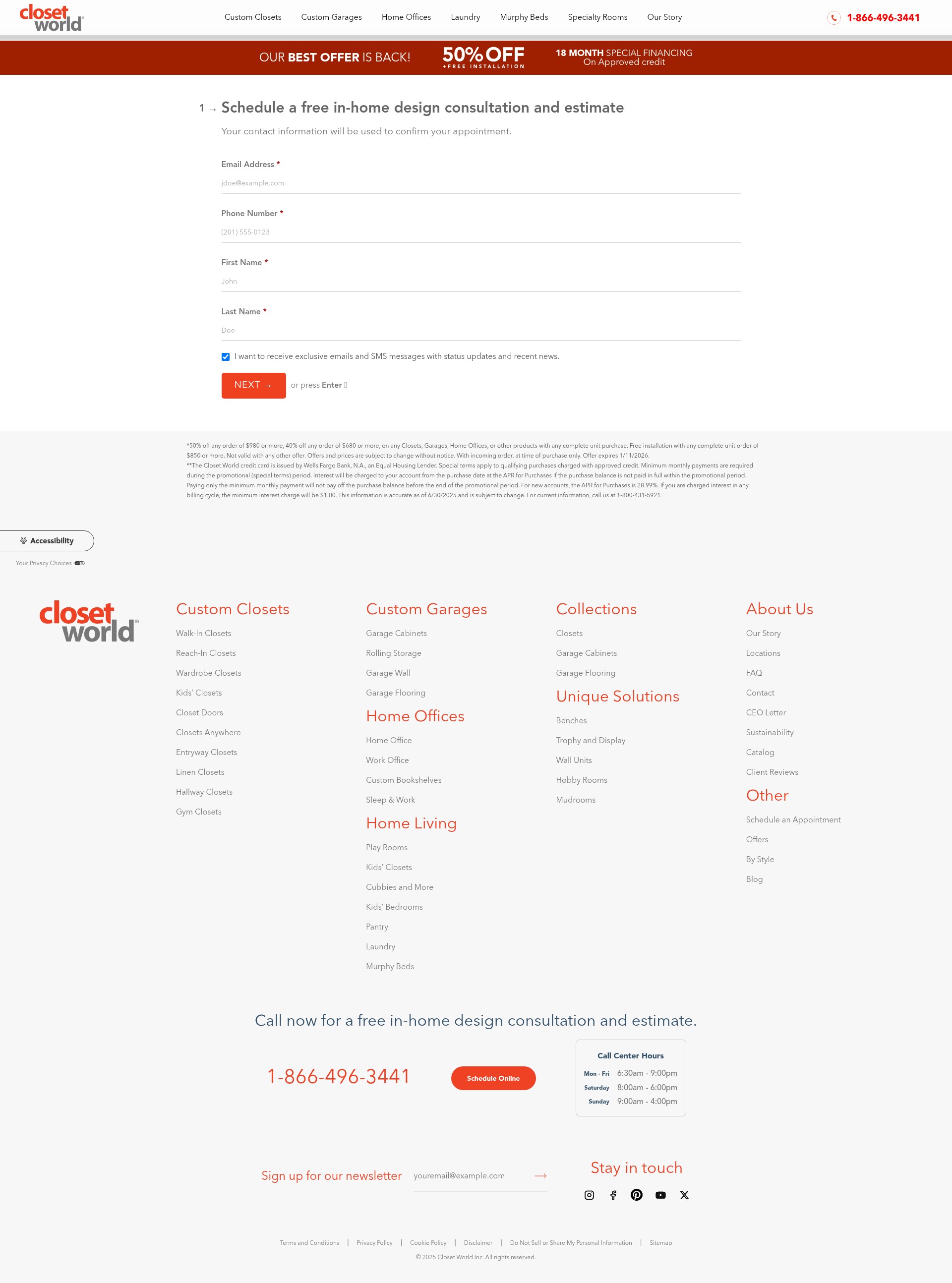 Landing Page