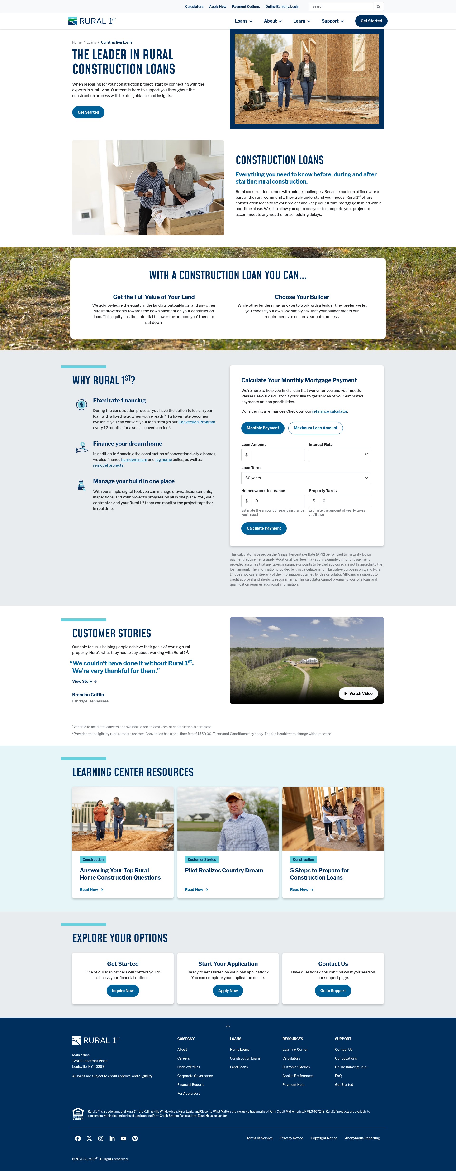 Landing Page