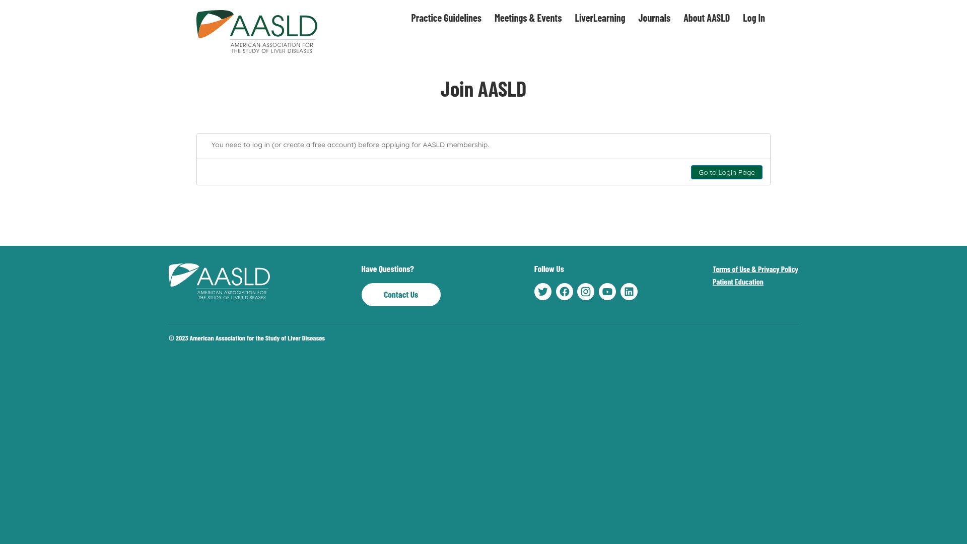 Landing Page