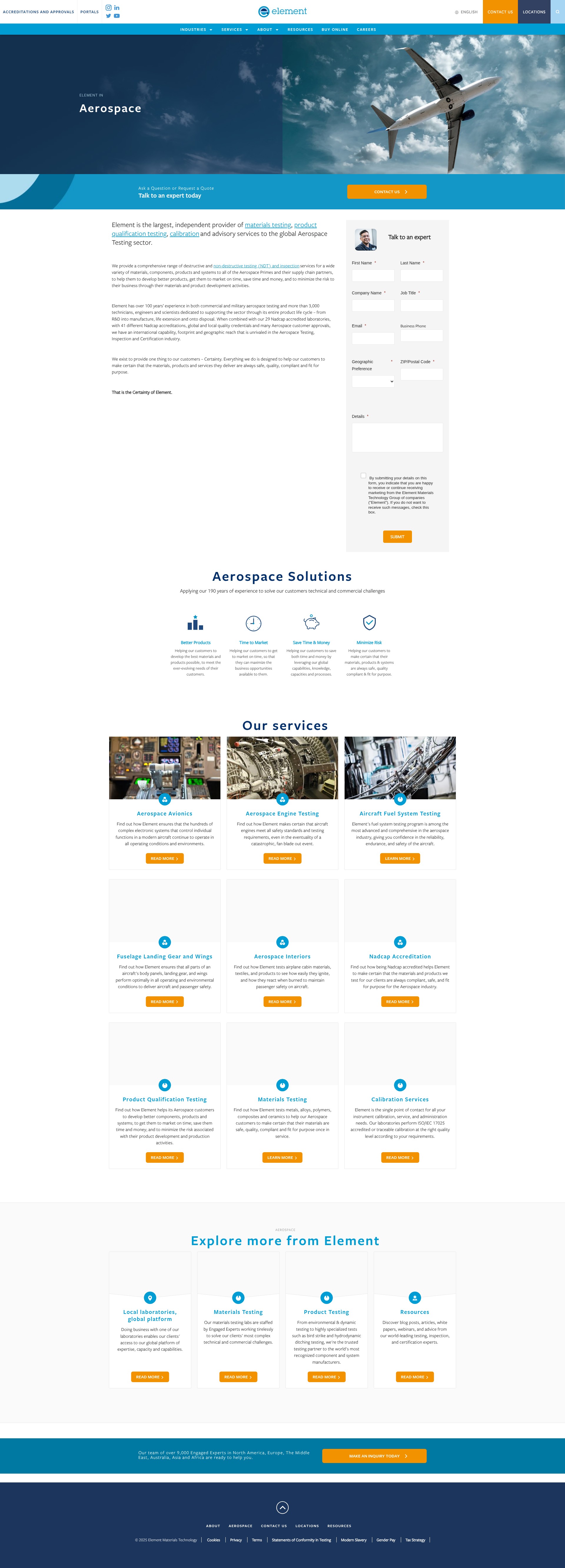 Landing Page
