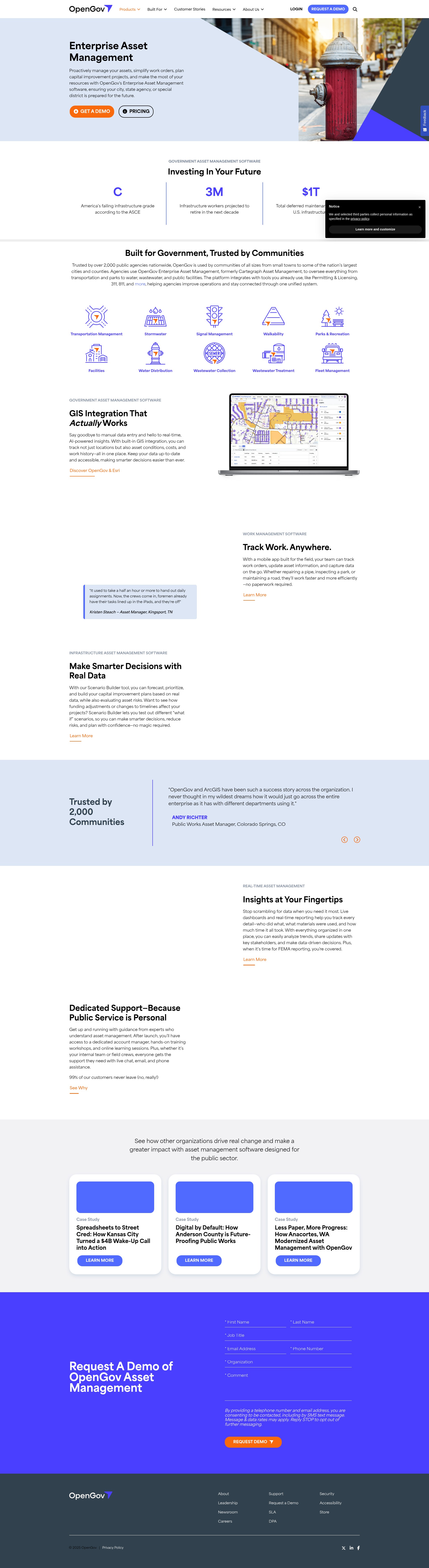 Landing Page
