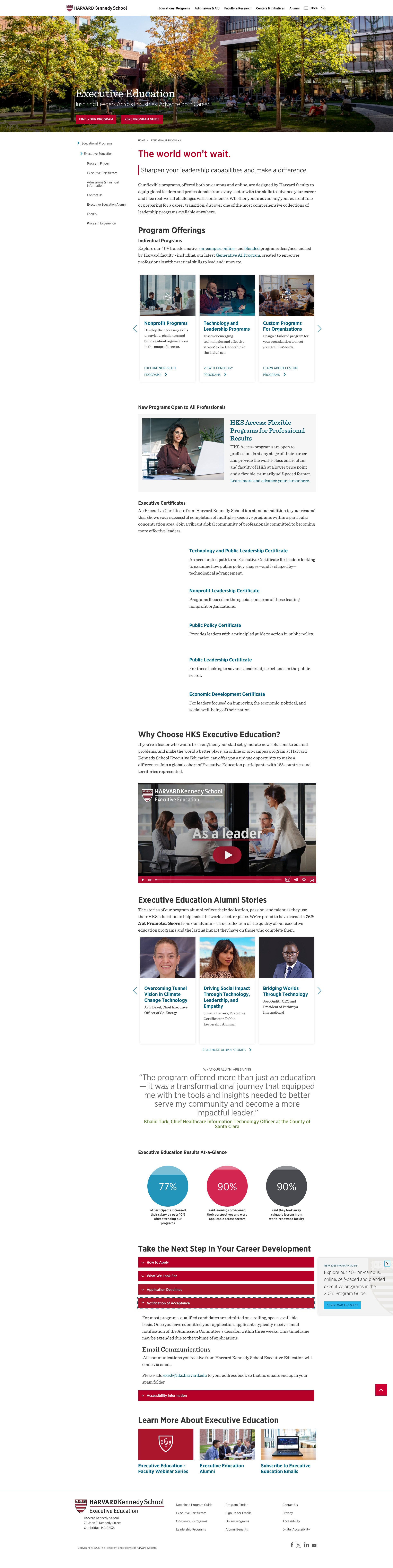 Landing Page