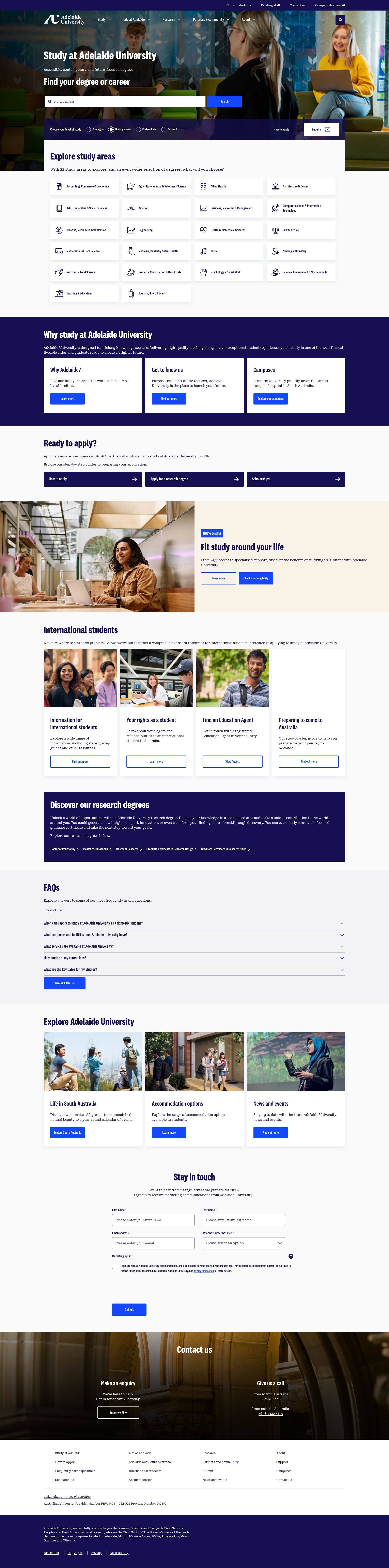 Landing Page