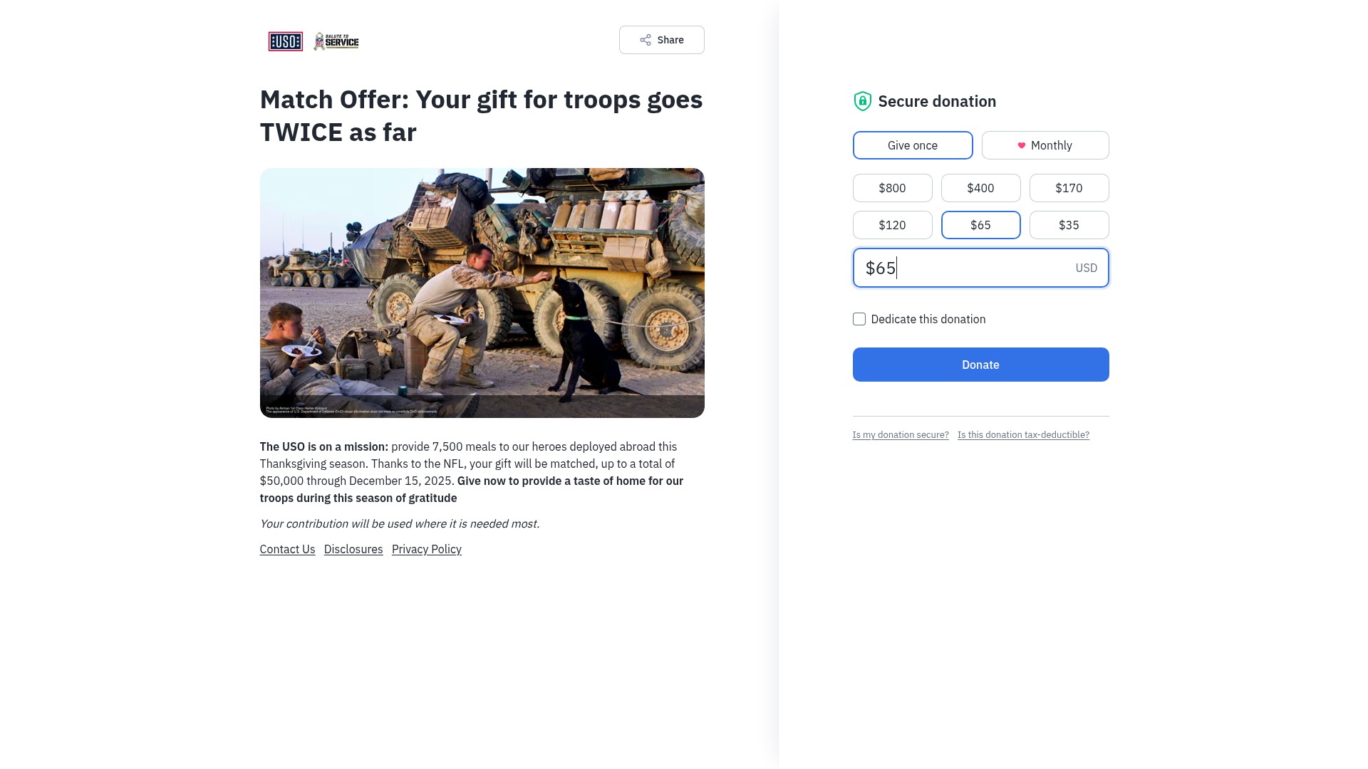 Landing Page