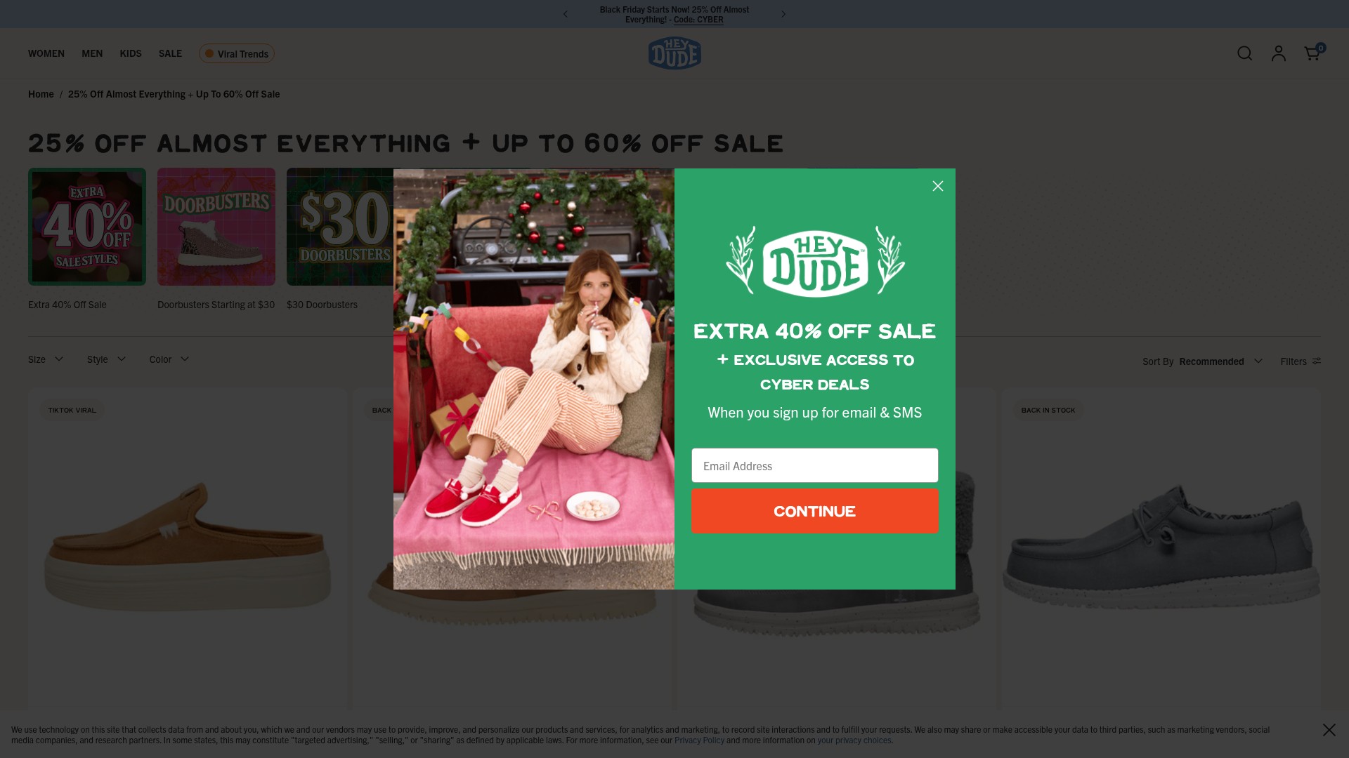 Landing Page