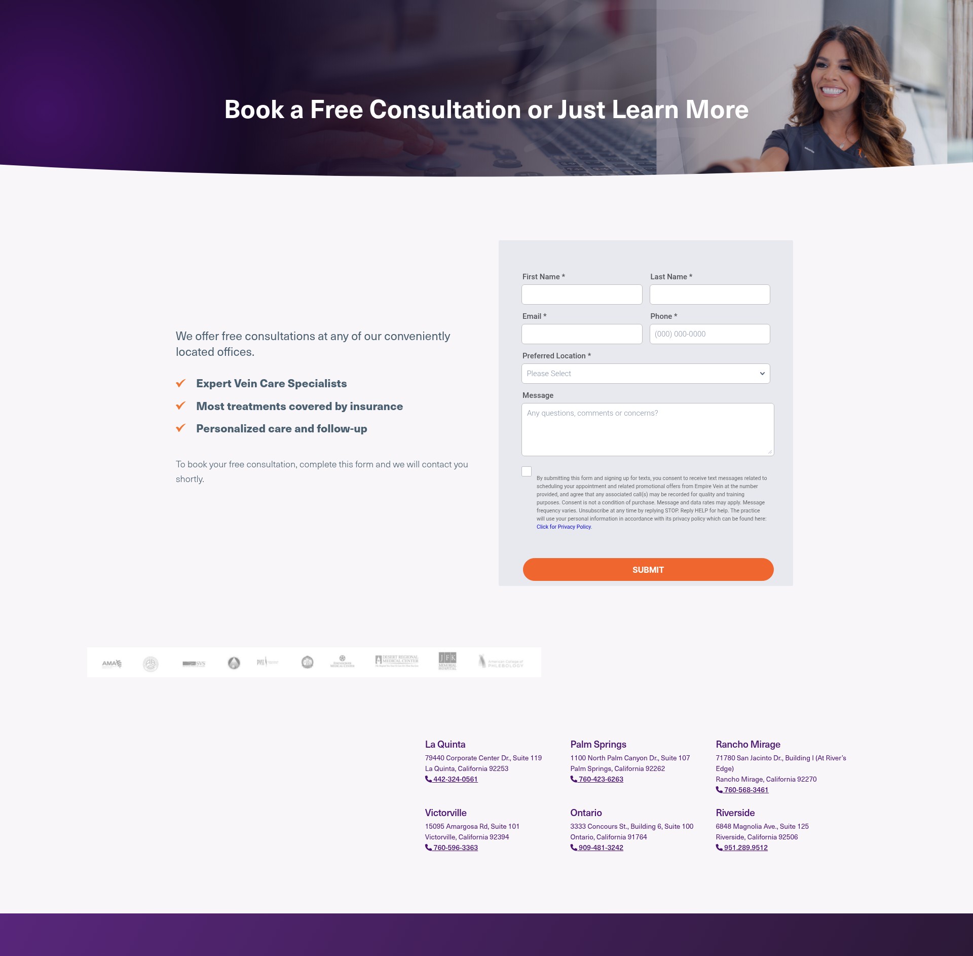 Landing Page