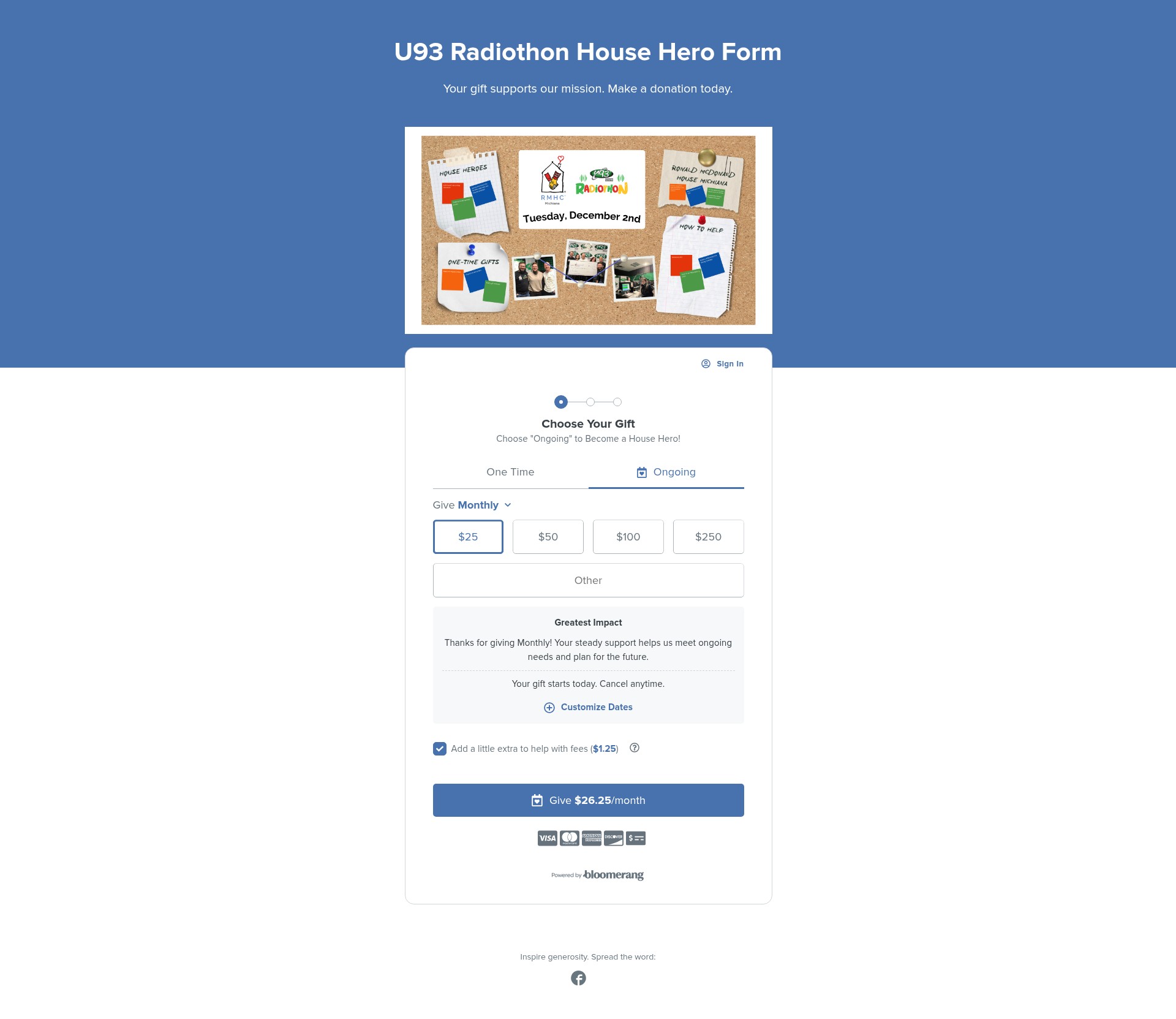 Landing Page