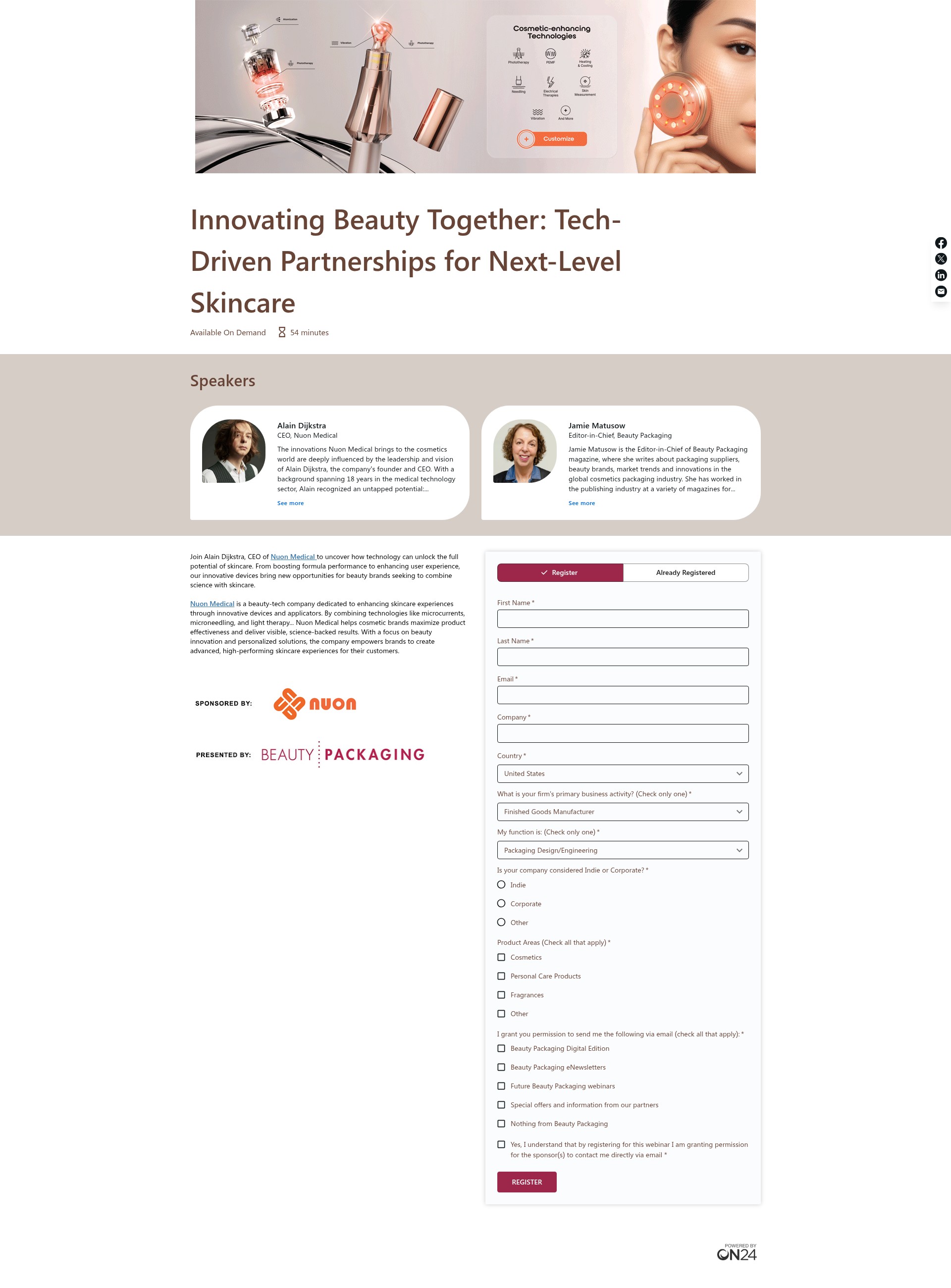 Landing Page