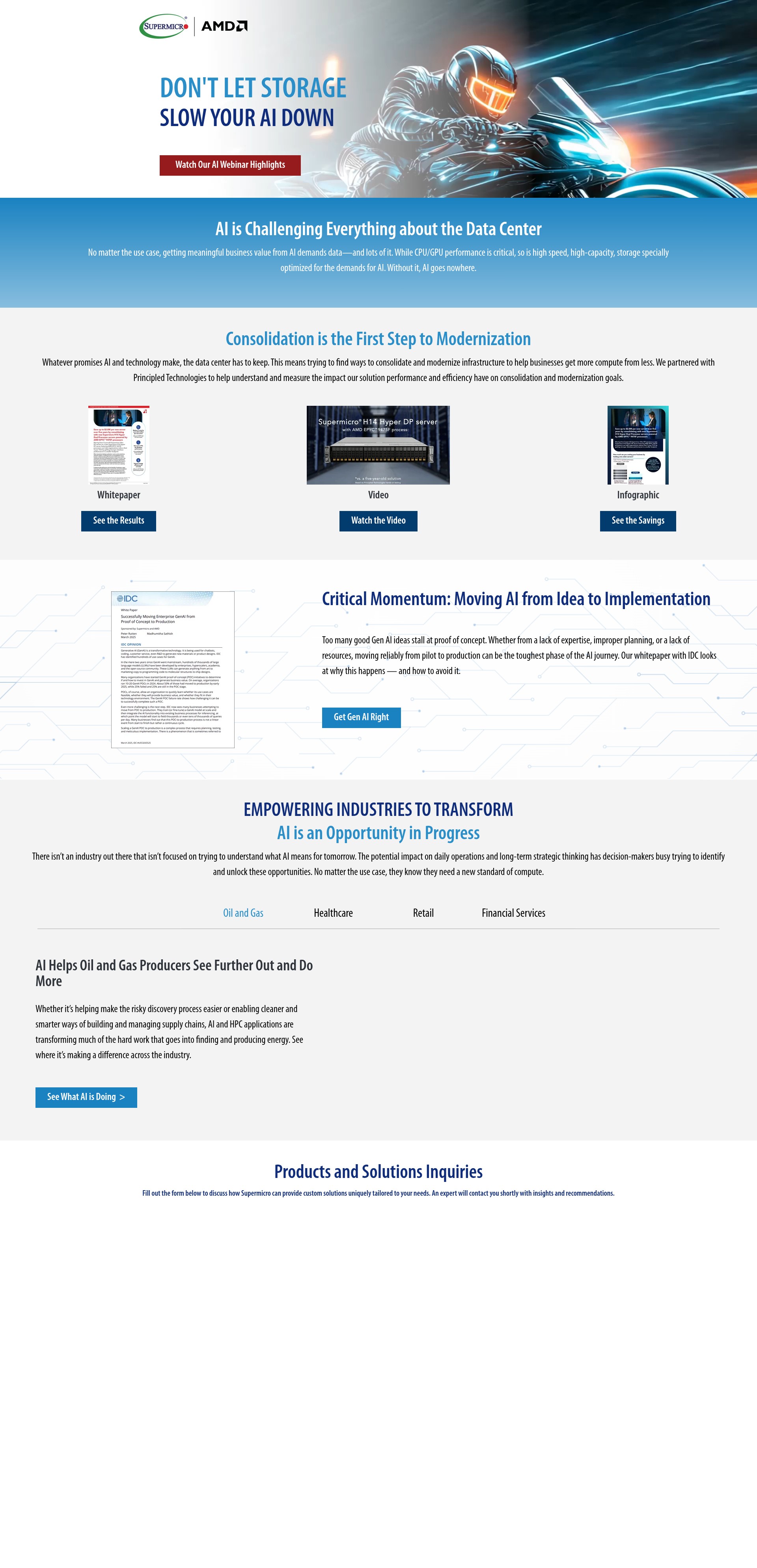 Landing Page