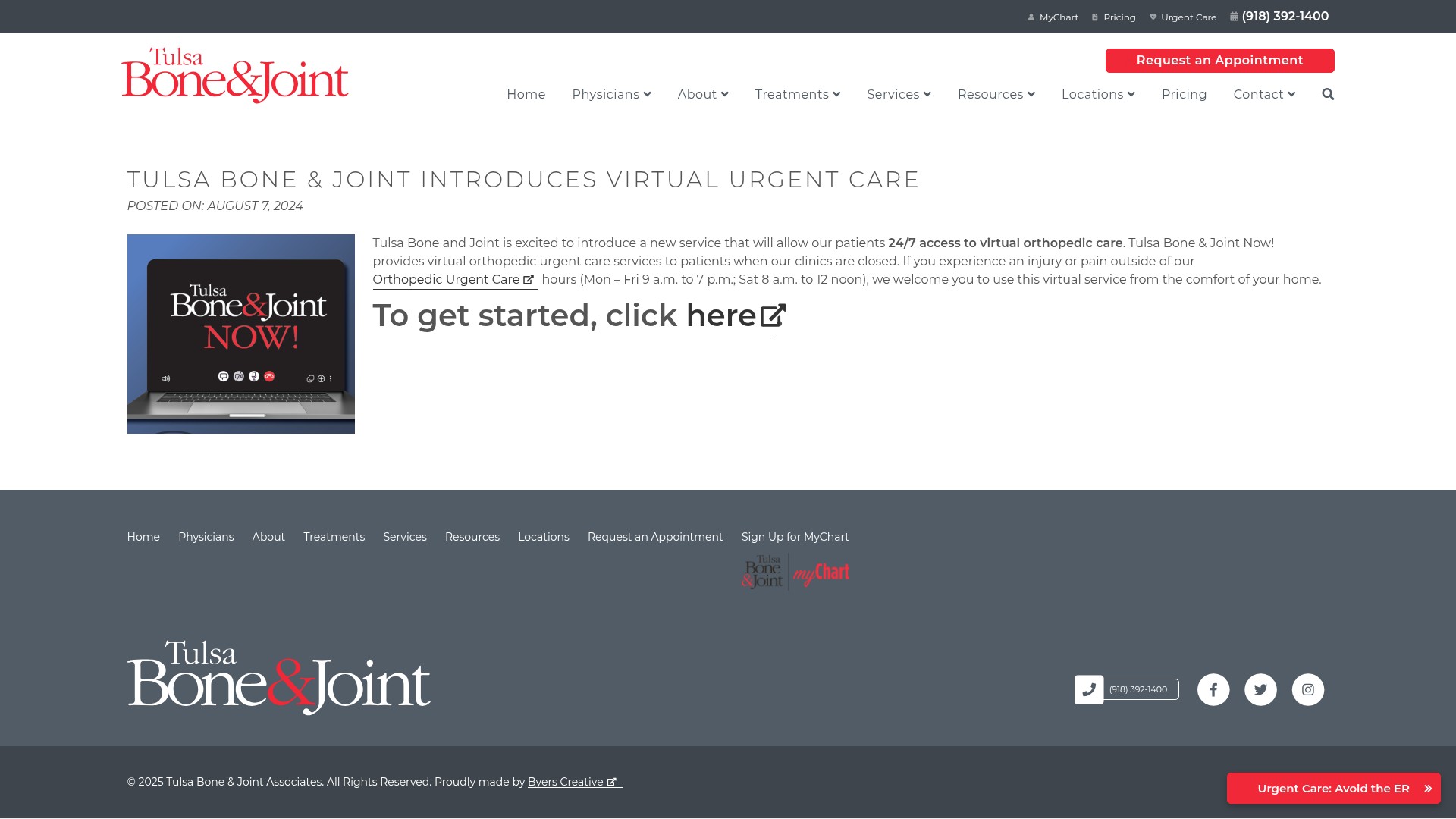 Landing Page