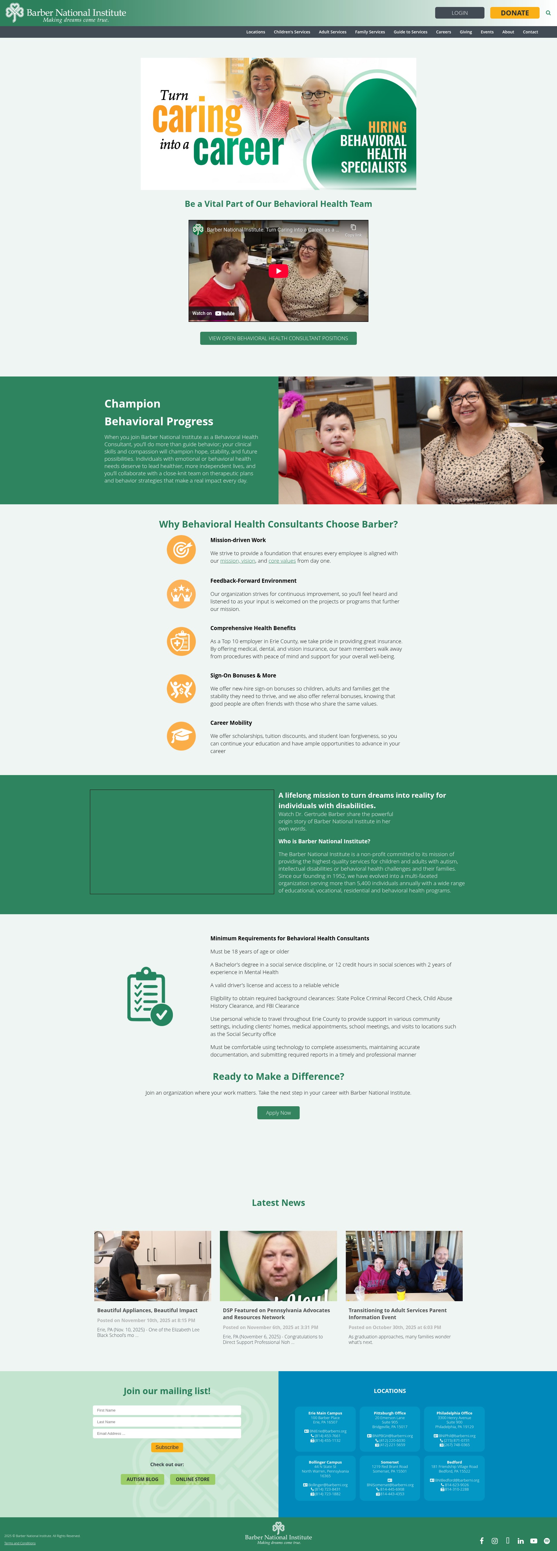 Landing Page