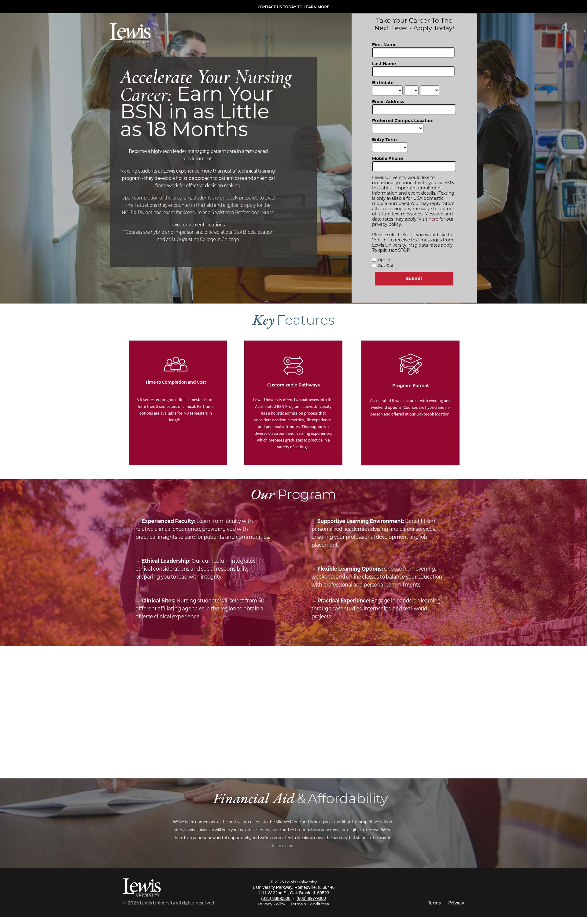 Landing Page