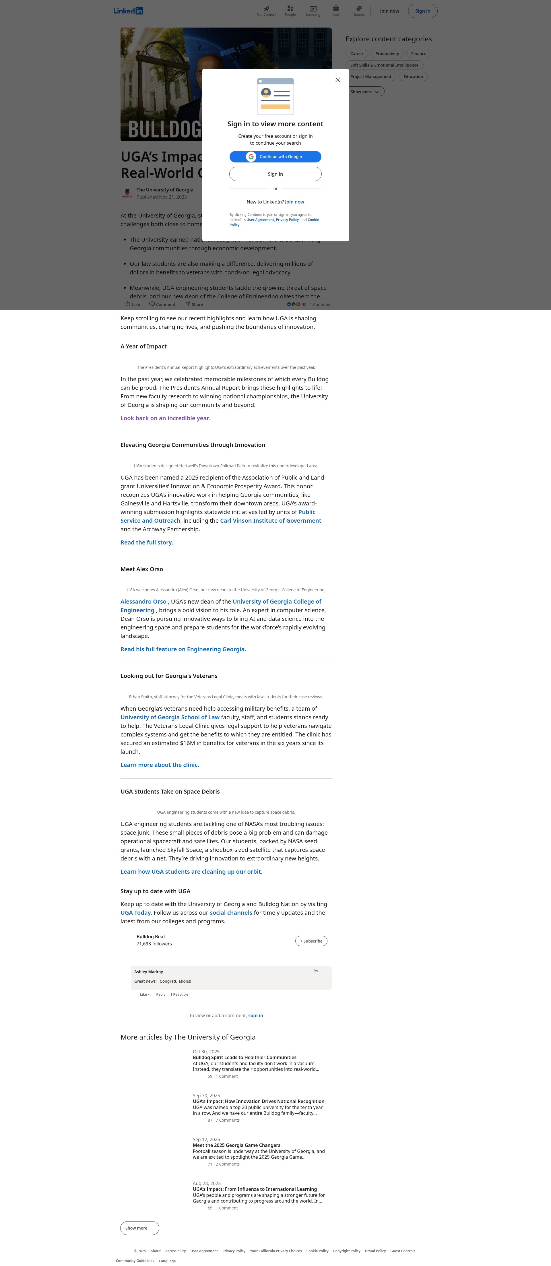 Landing Page