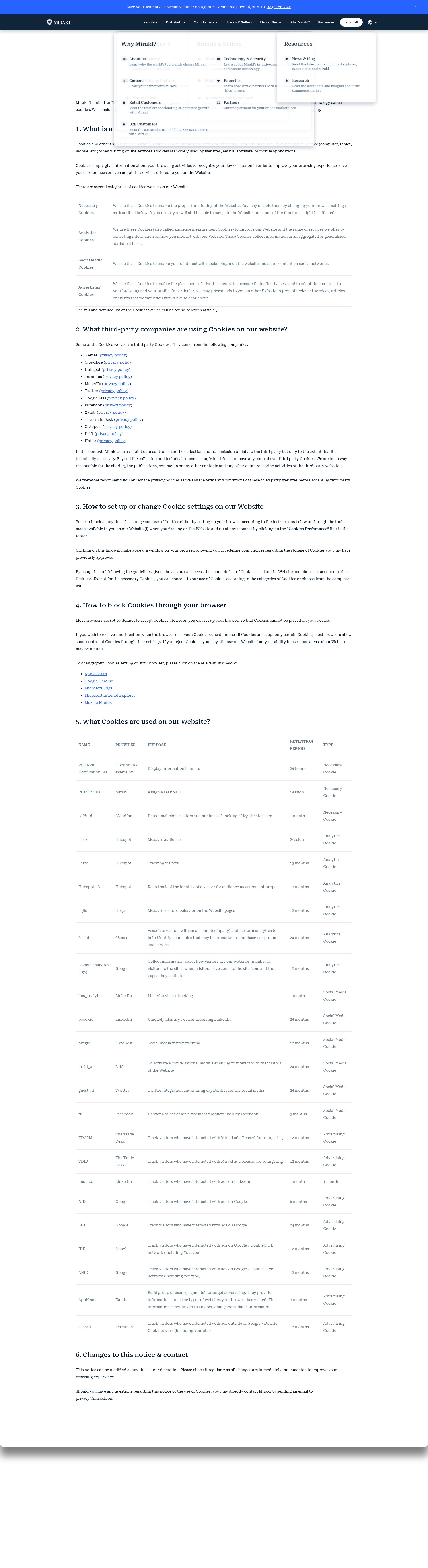 Landing Page