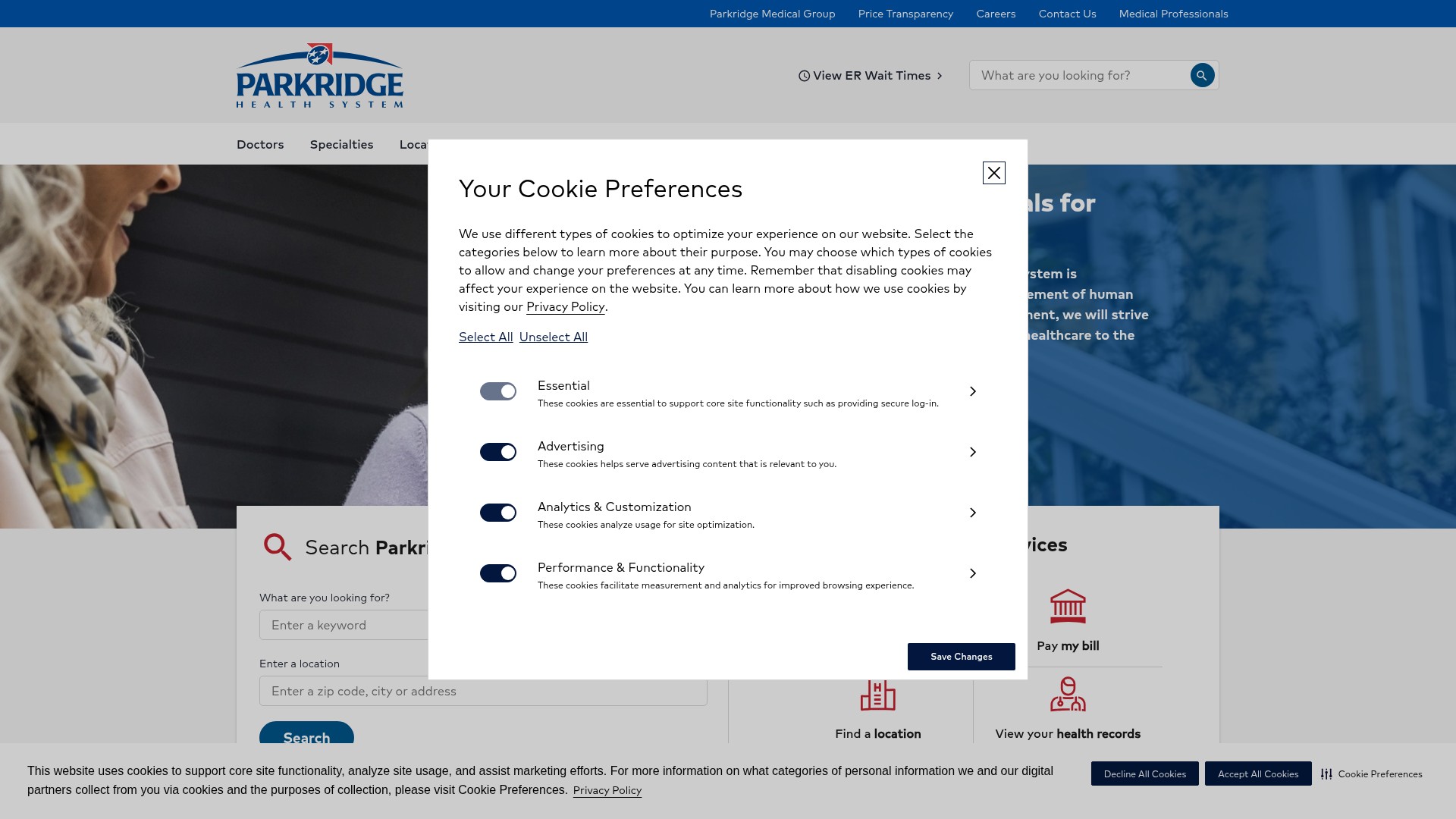 Landing Page