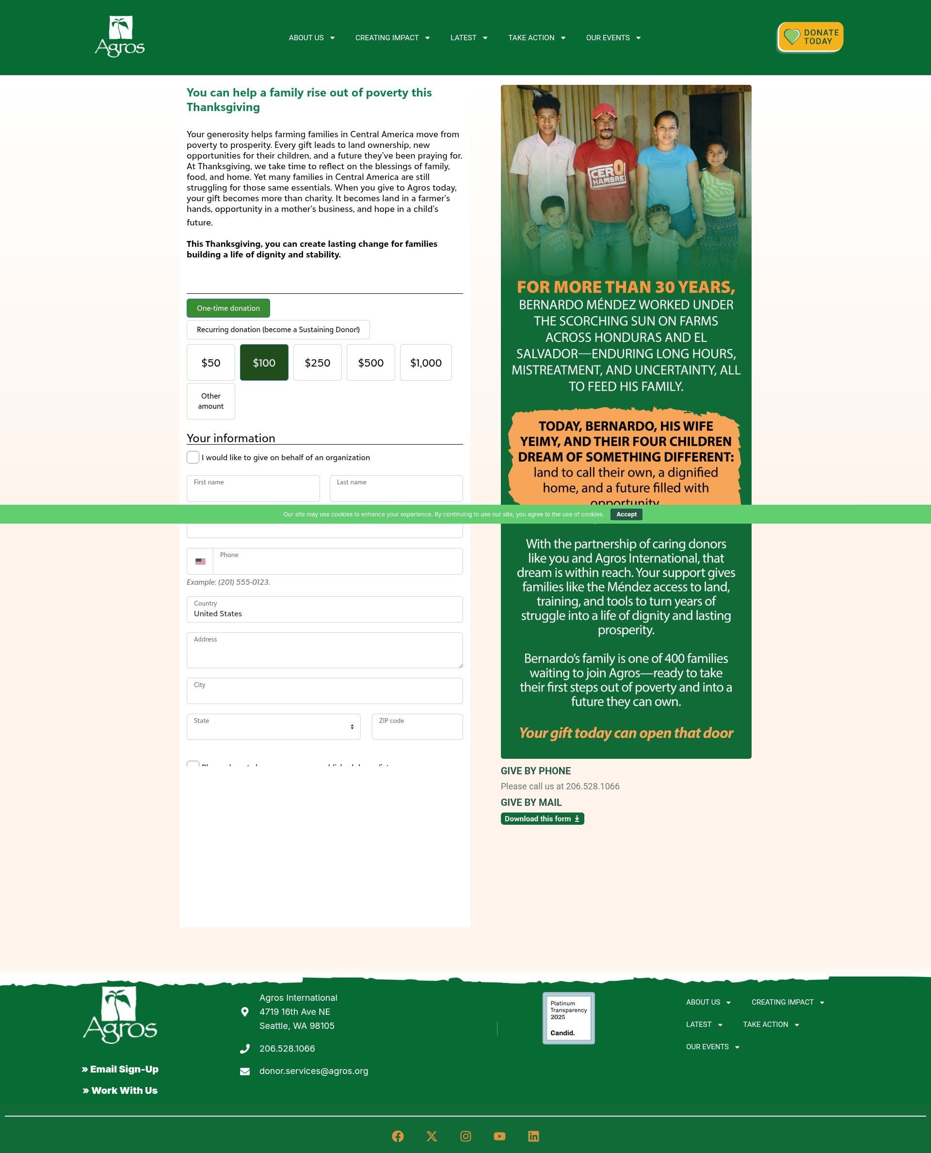 Landing Page