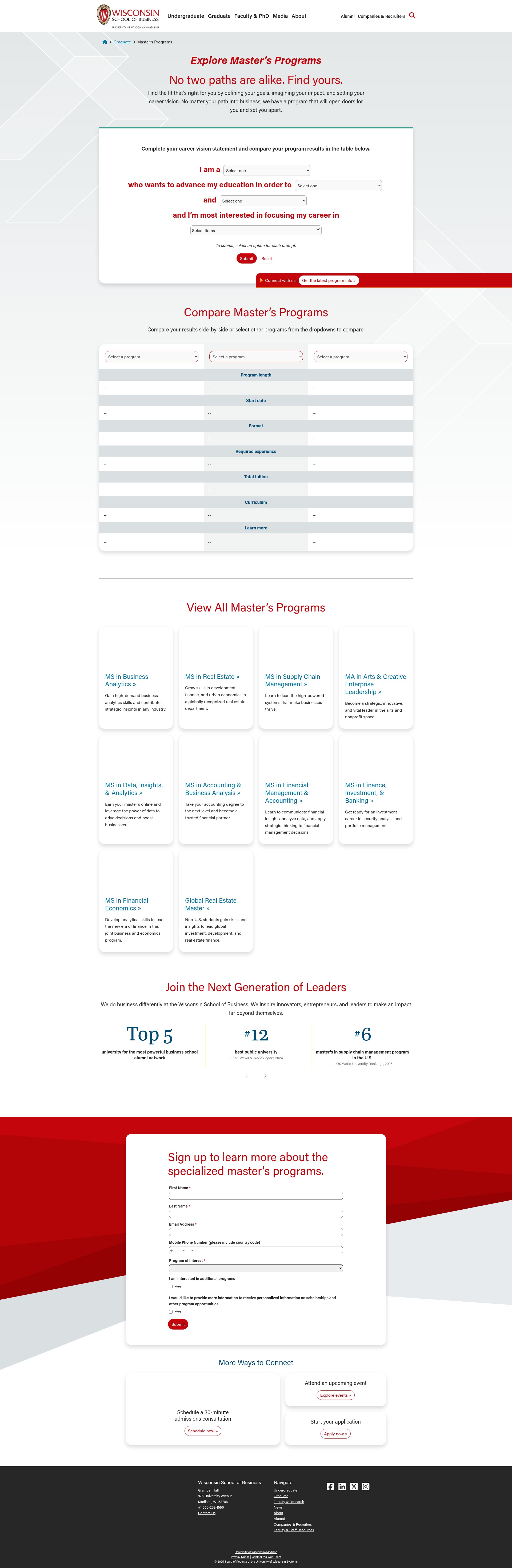 Landing Page