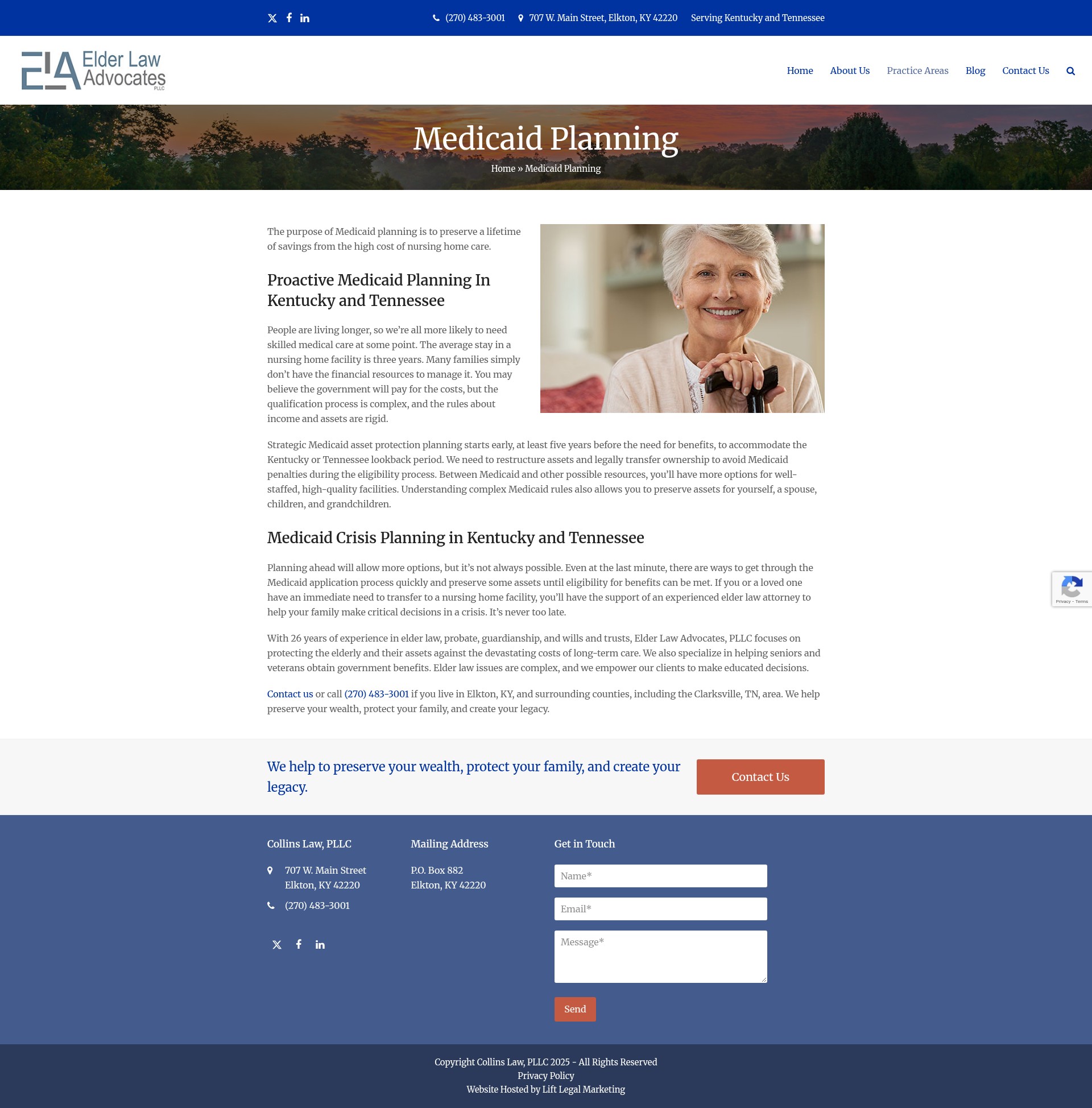 Landing Page