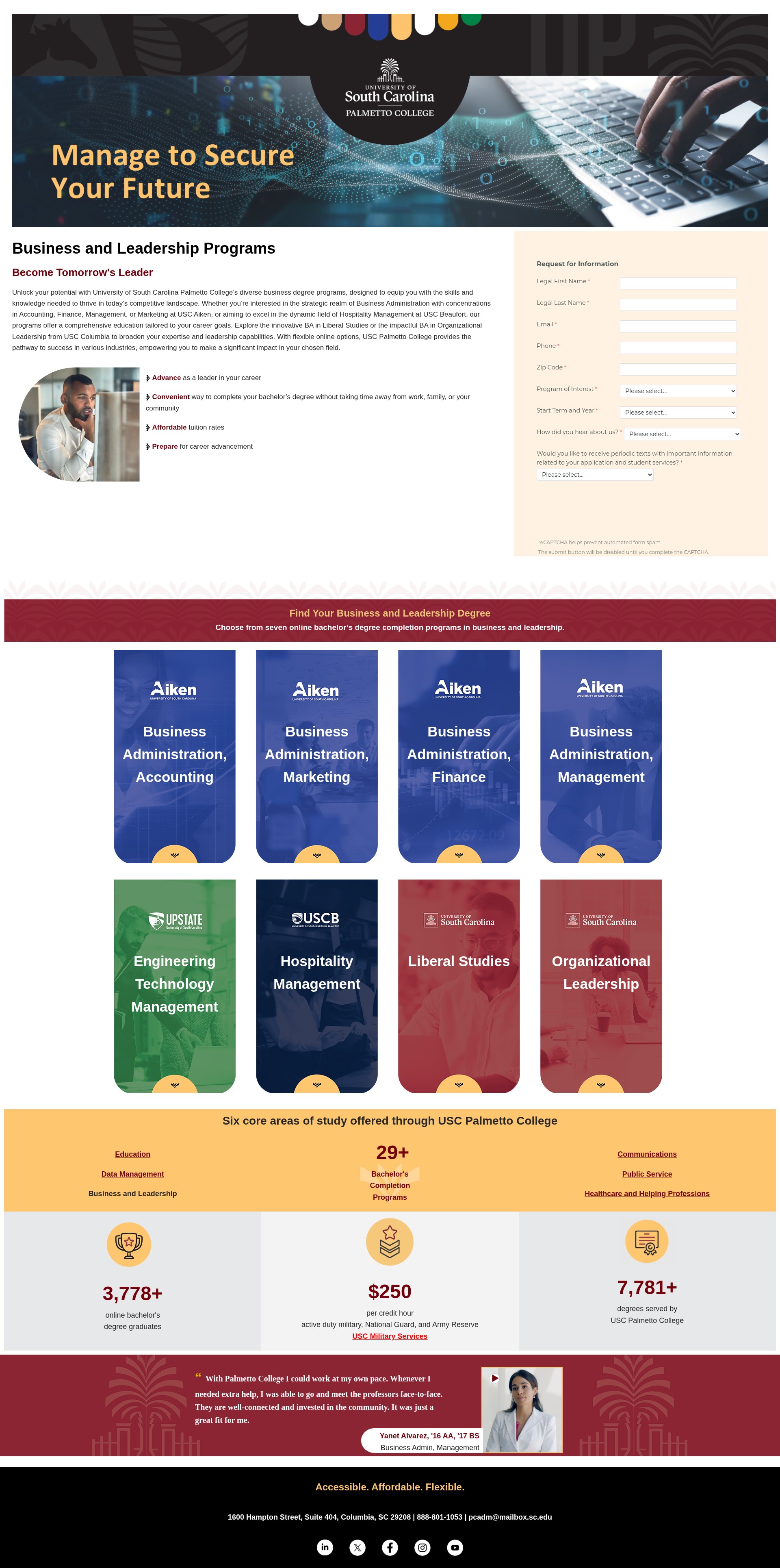 Landing Page
